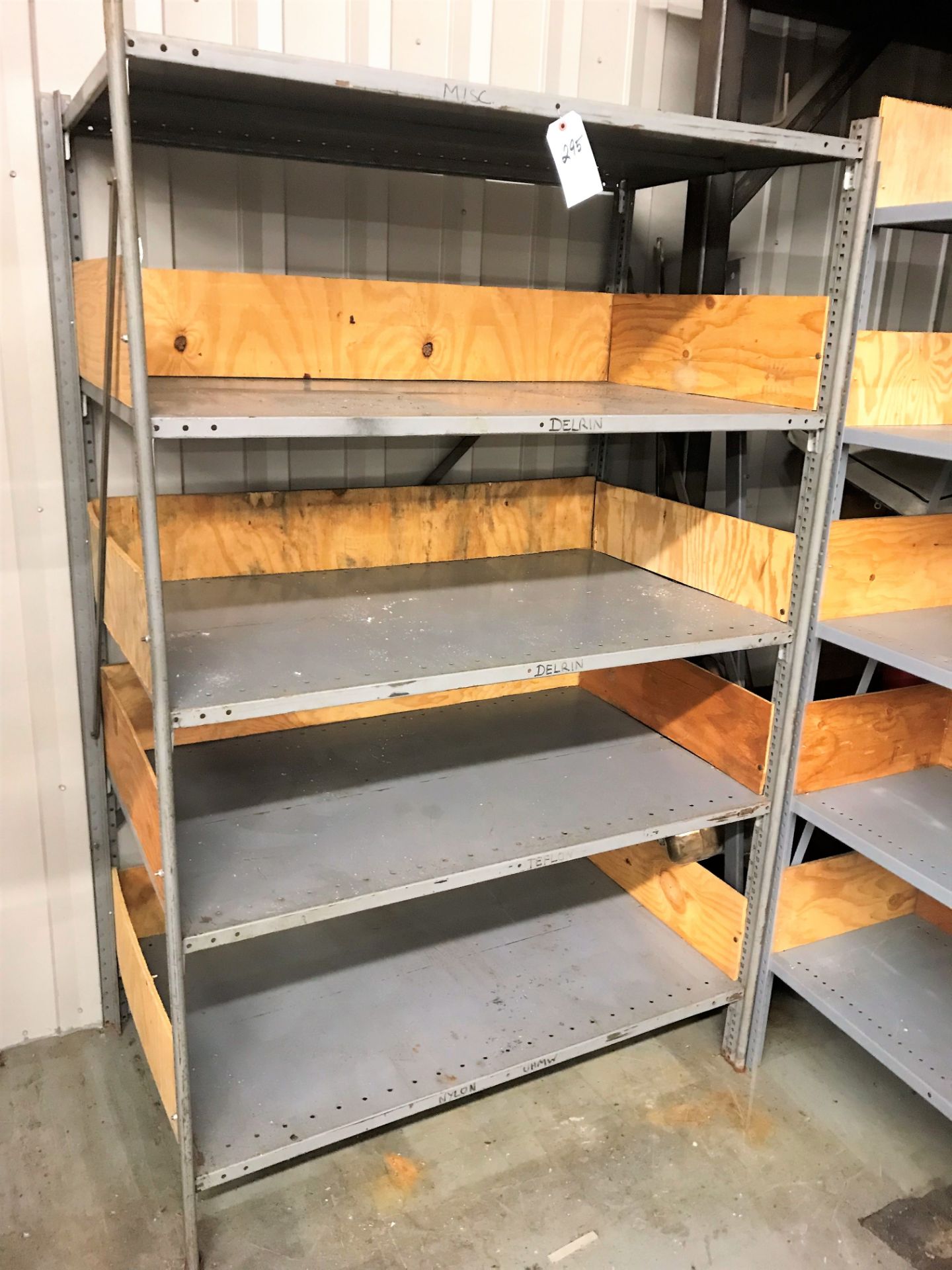 (2) 48" x 30" x 77H" Heavy Duty Shelves