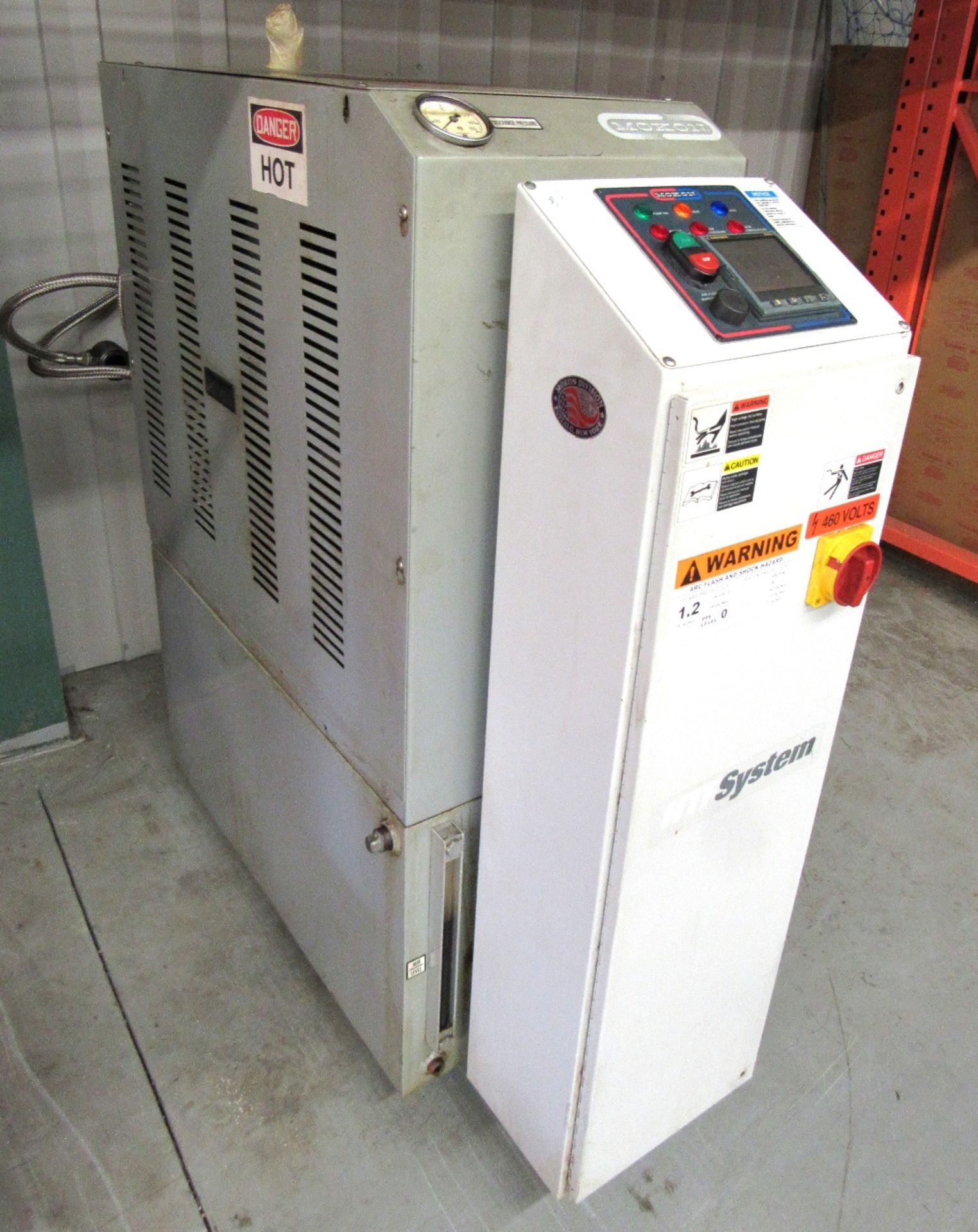 Mokon Single Zone Hot Oil Temperature Control Unit - S/N 62344 (New 2000)