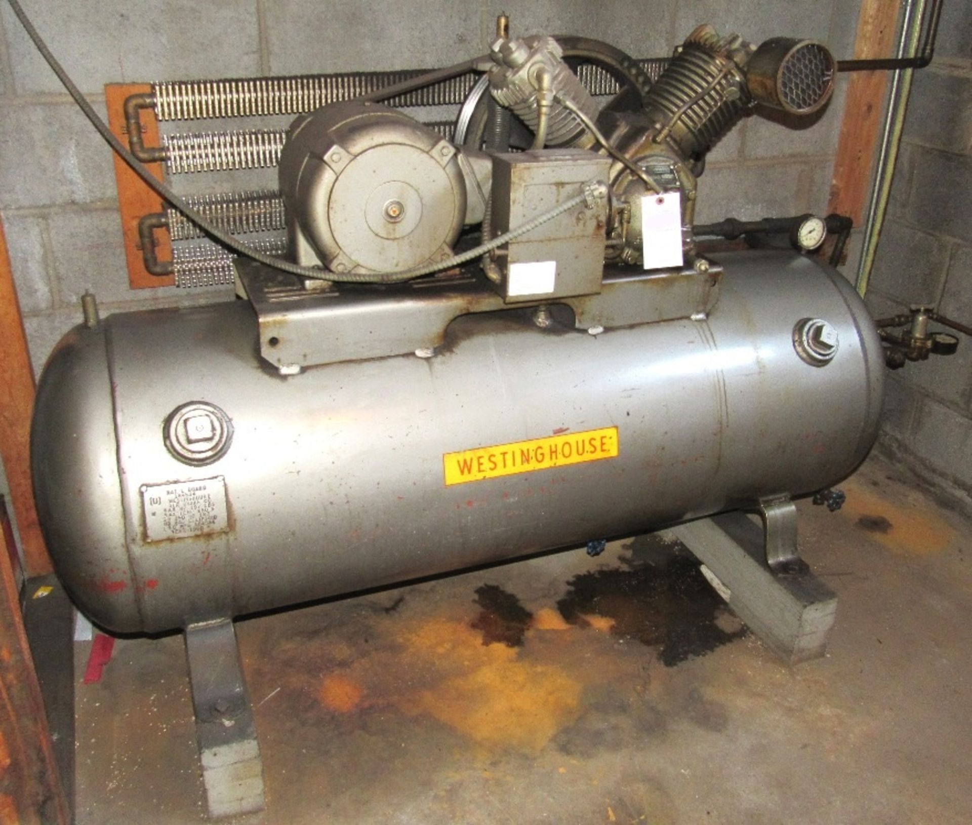 Westinghouse 3HP Horizontal Air Compressor