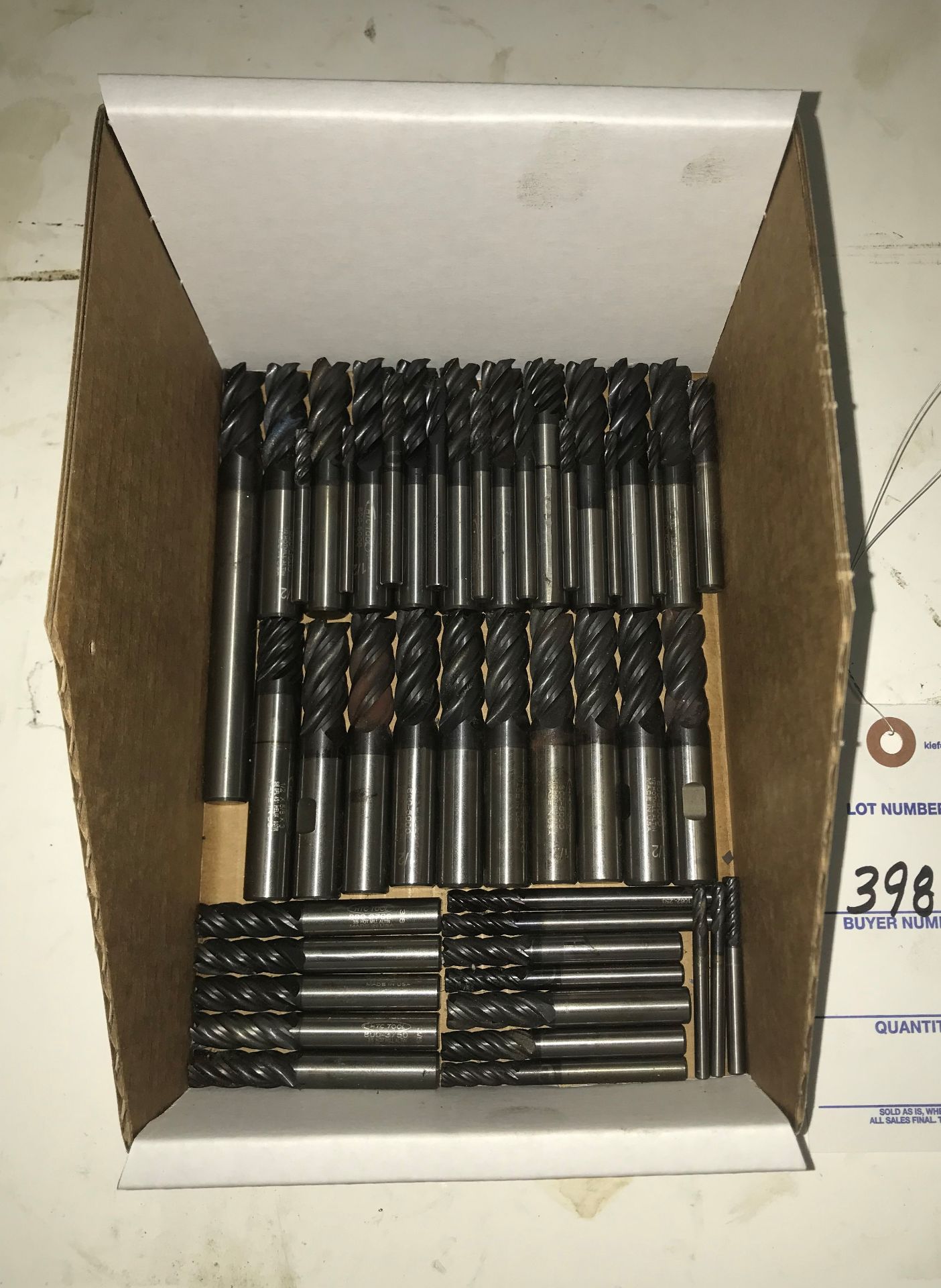 Lot Asst. Carbide End Mills