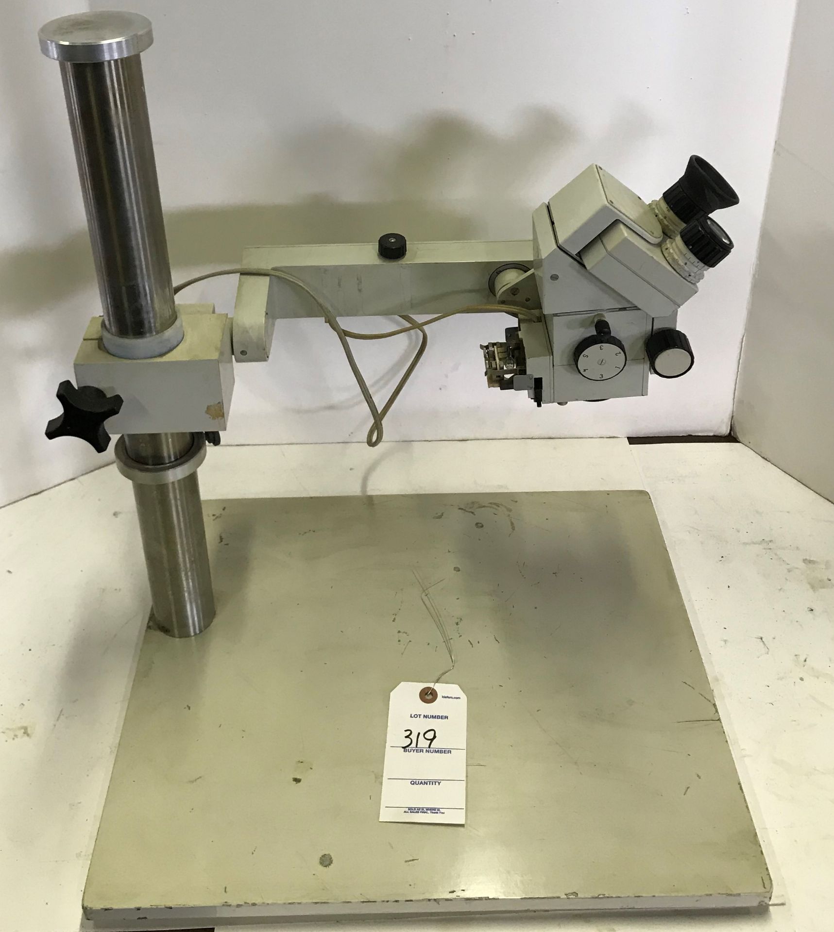 Microscope With Stand