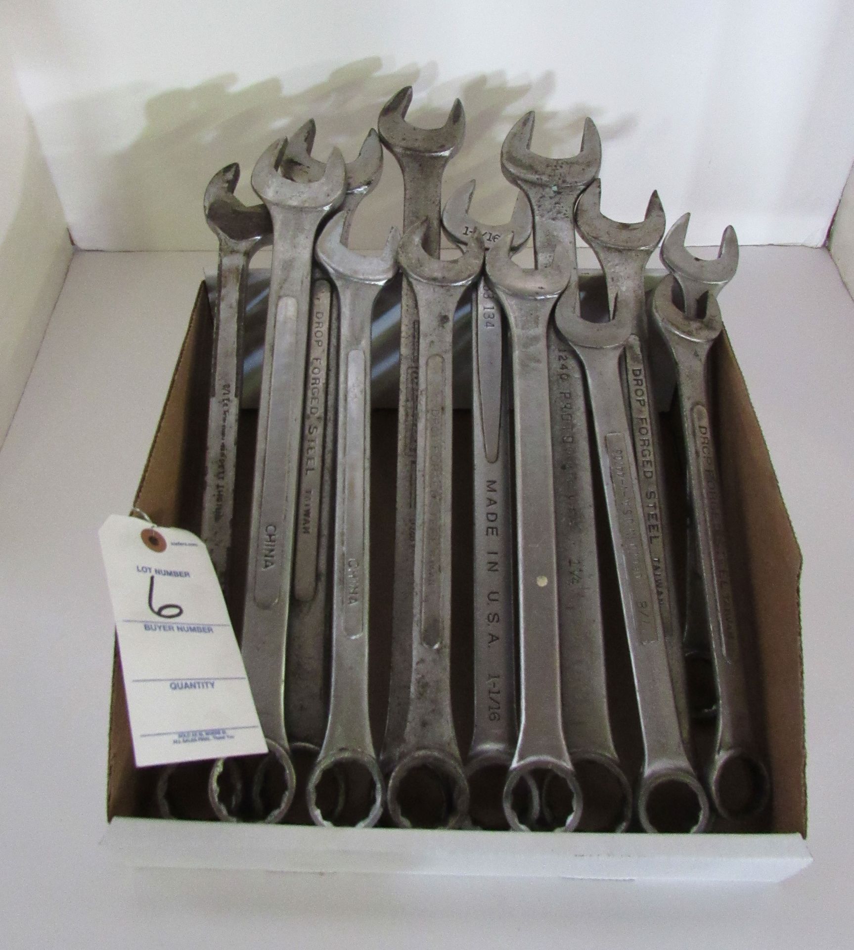 (13) Lot Assorted Wrenches