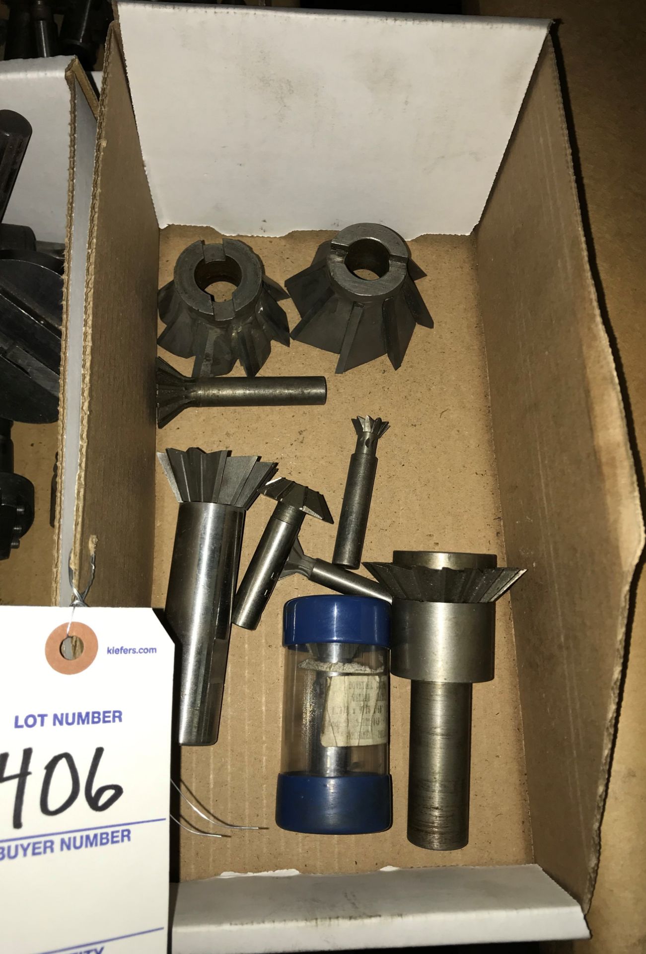 Lot Asst. Dove Tail Cutters