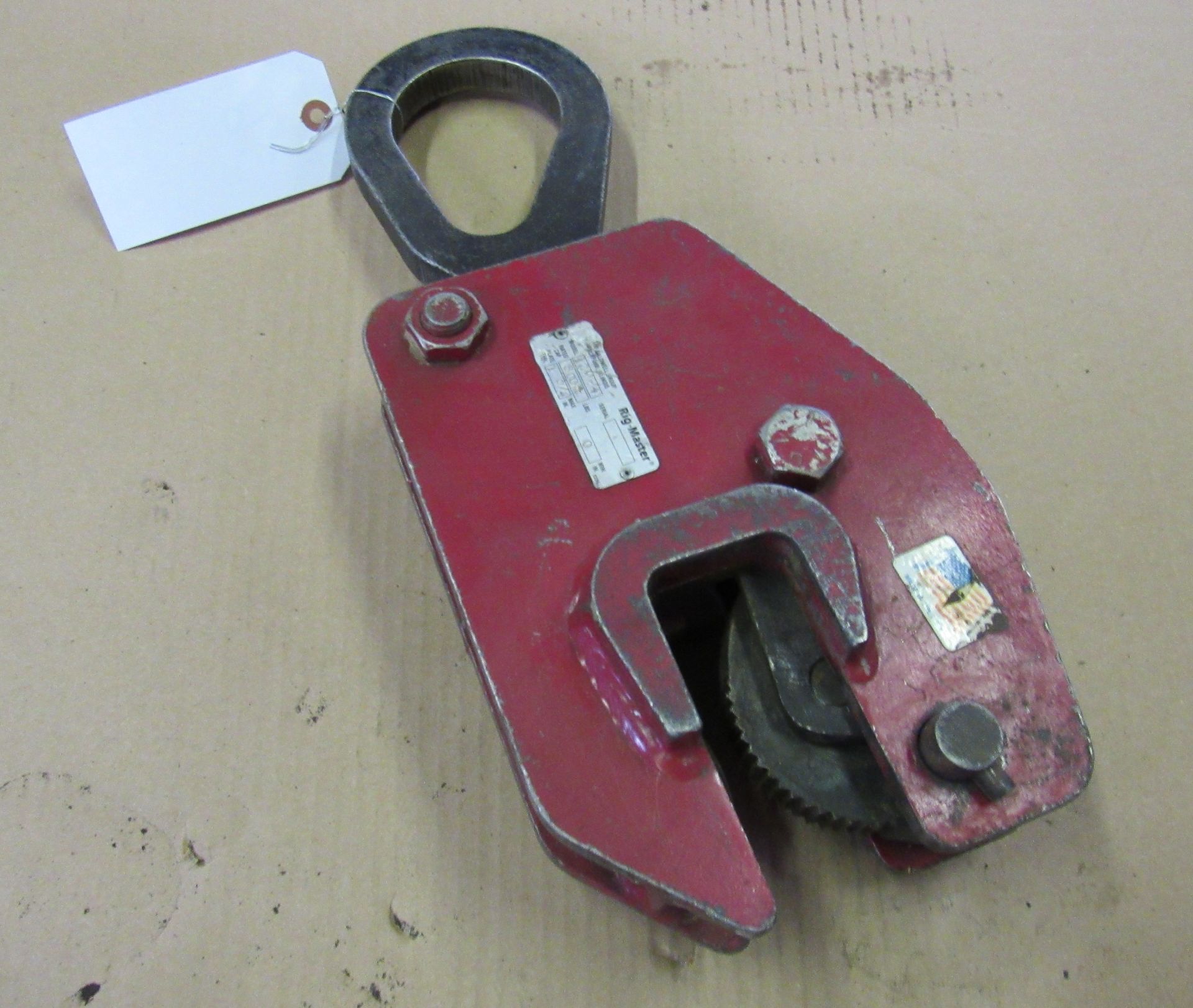 Rig Master 120-4 8,000 LB. 1-3/4" Plate Clamp