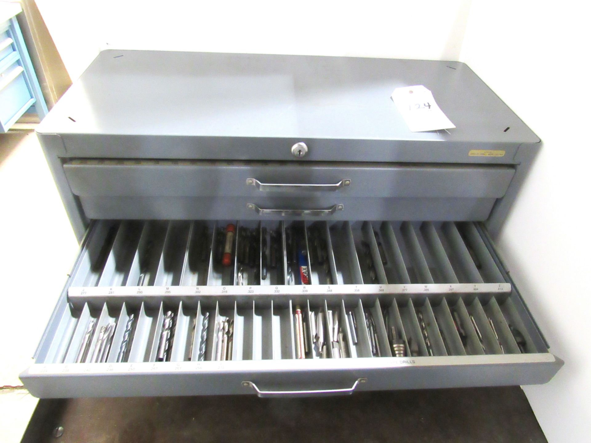 Huot Tool Cabinet w/ Qty. Drills, Endmills - Image 2 of 4