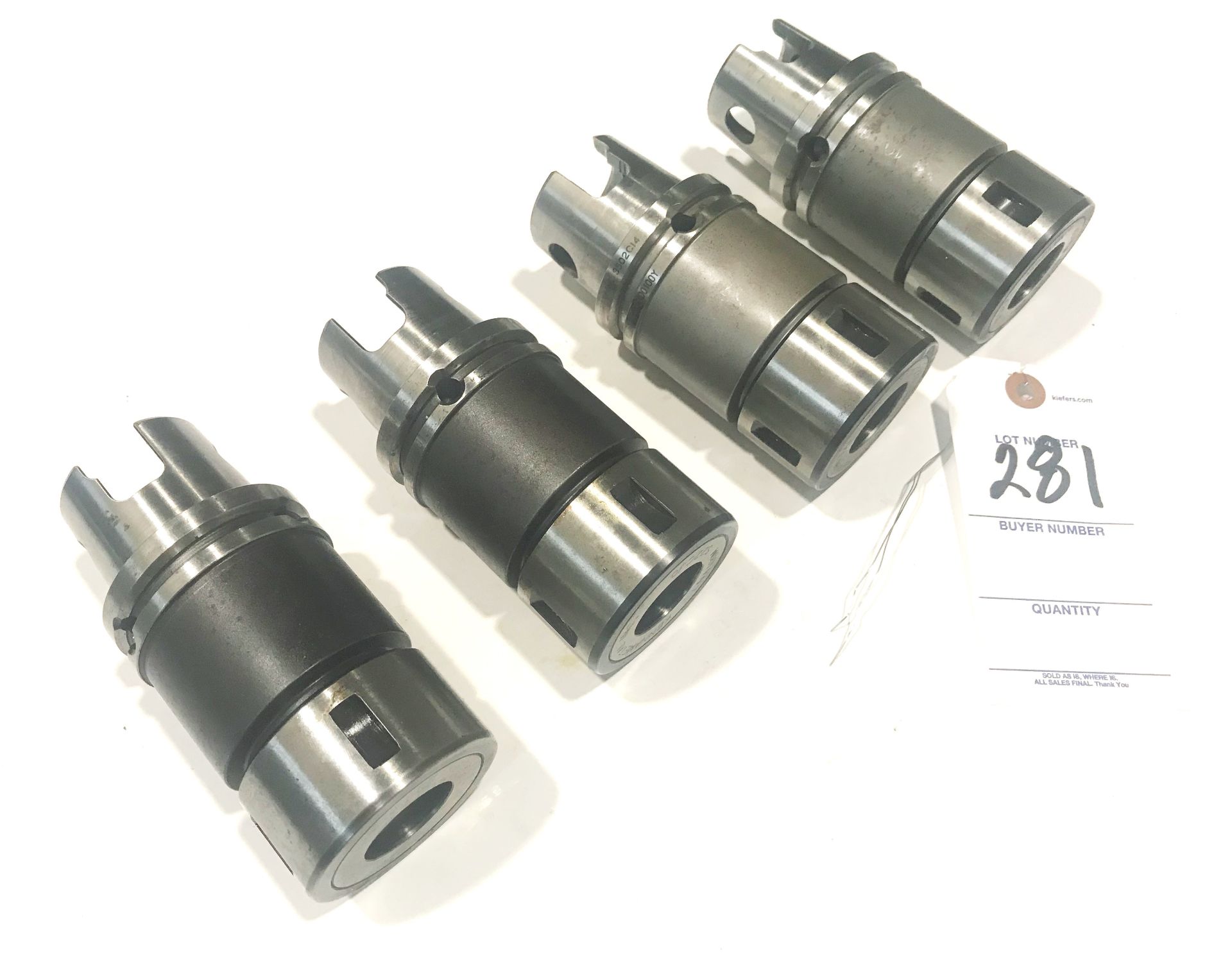 (4) KM-63 Collet Holders