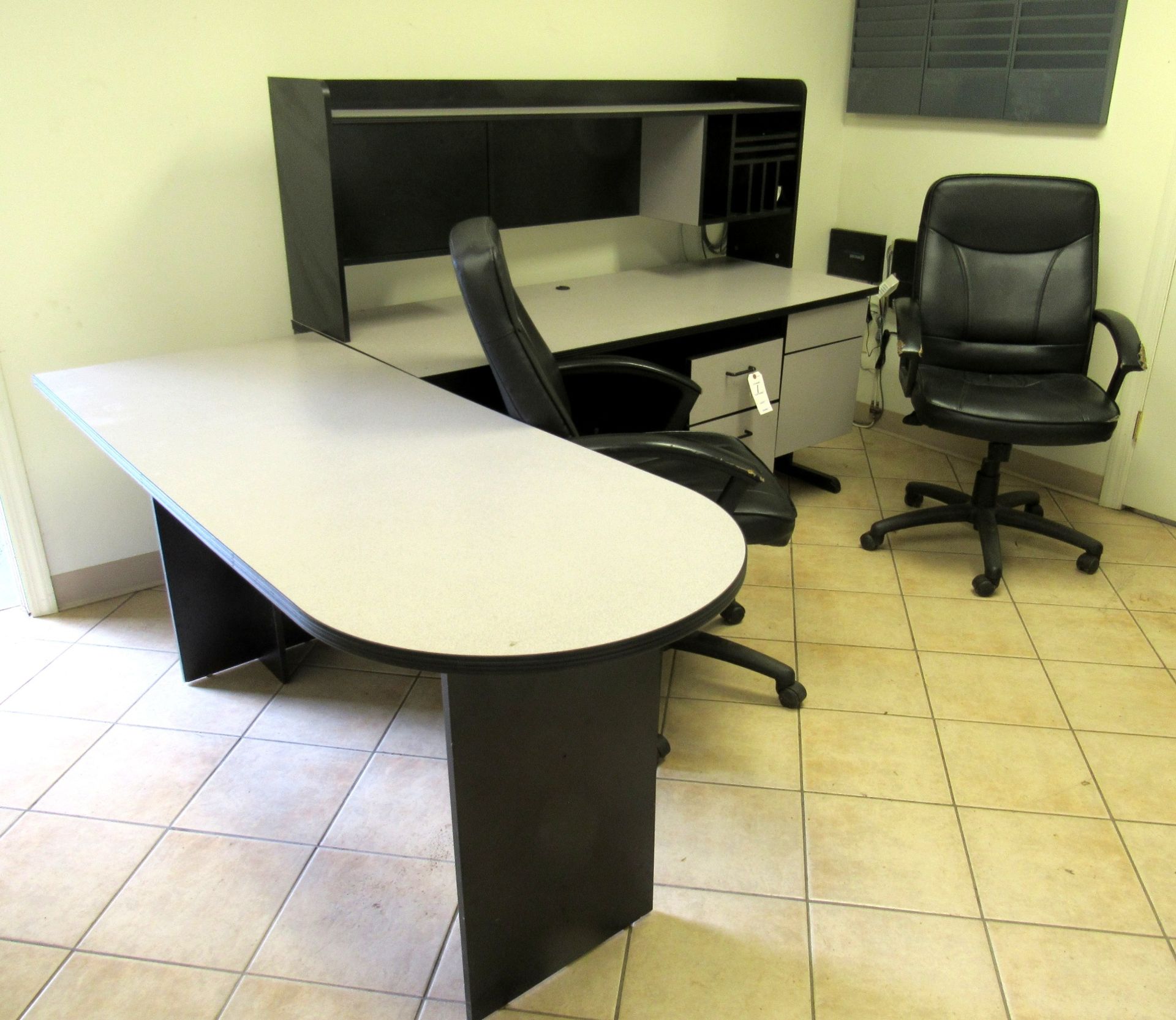 Office Desk W/2 Chairs