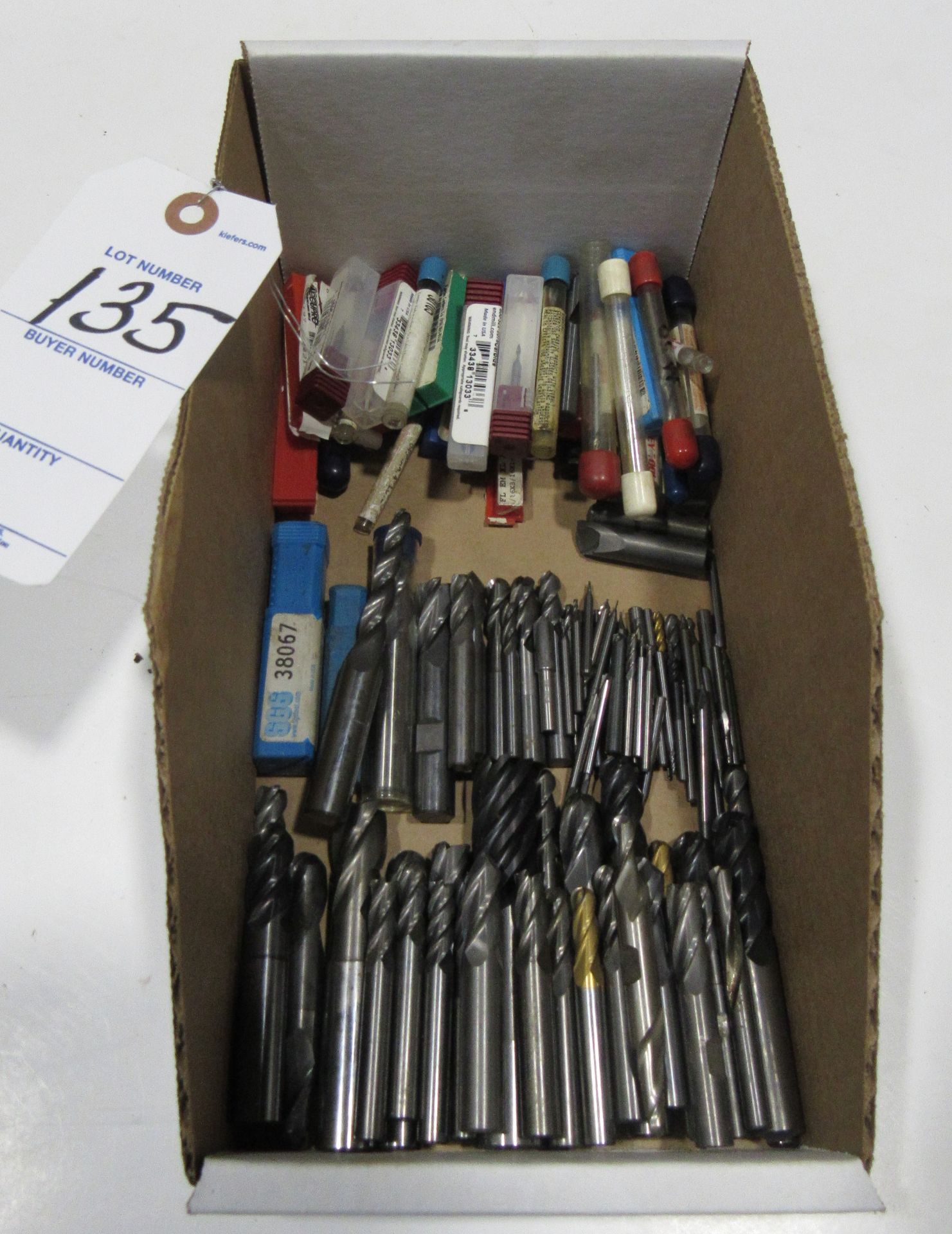 Lot Asst Carbide Endmills