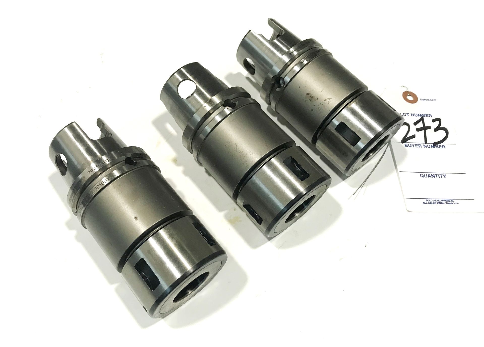 (3) KM-63 Collet Holders