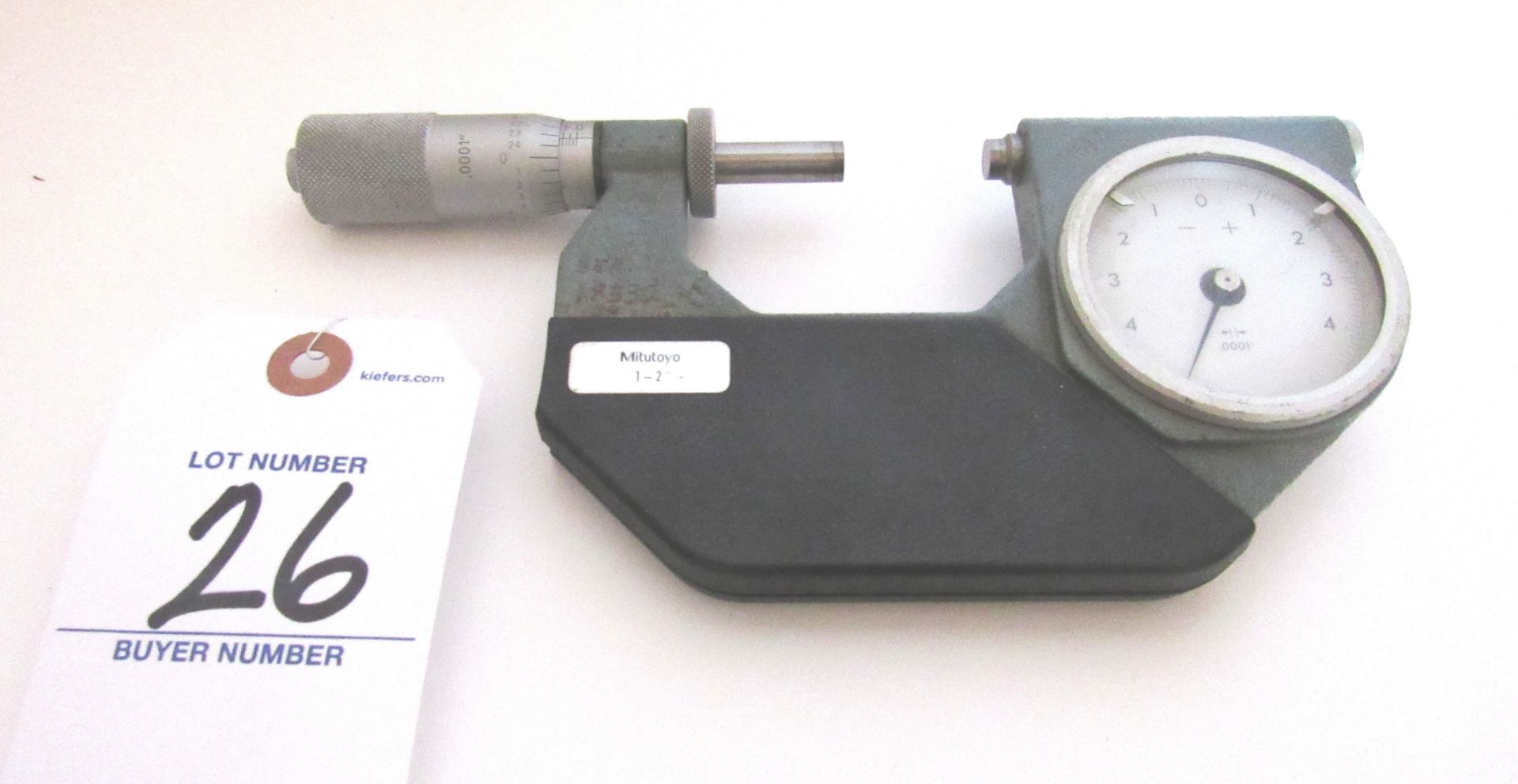 1" - 2" Mitutoyo Mod. 510-312 Indicator Micrometer