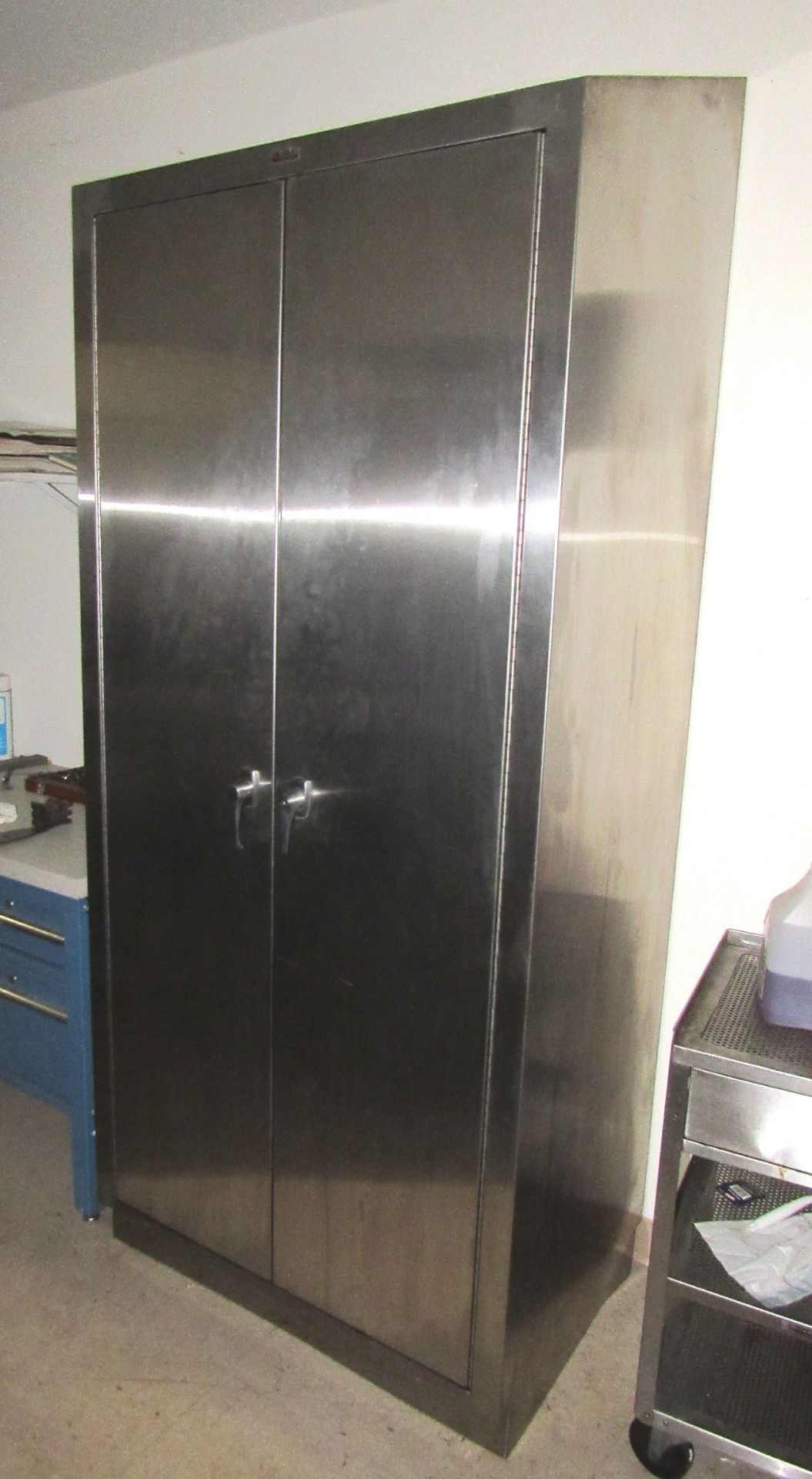 2 Dr. Stainless Steel Cabinet