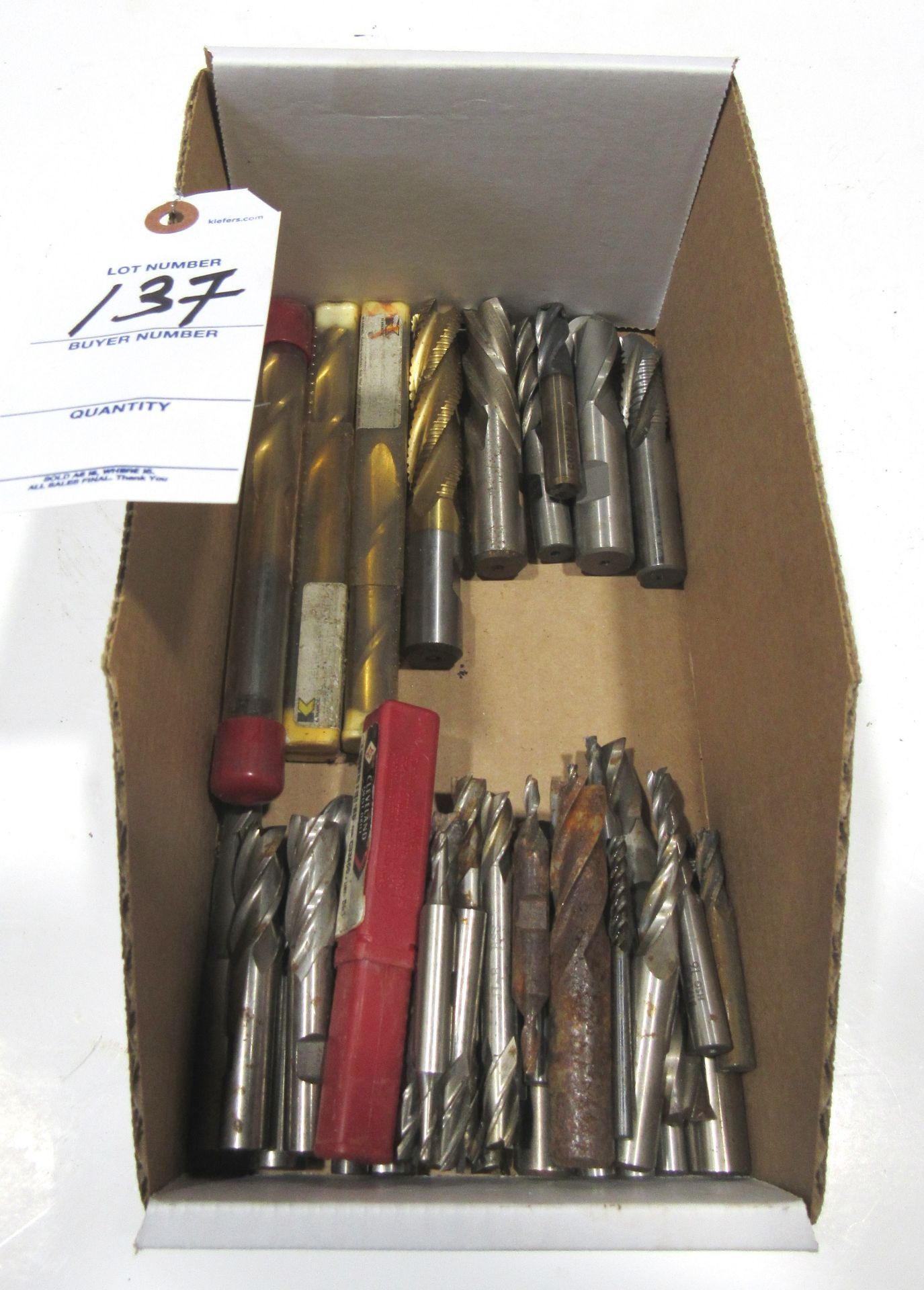 Lot Asst Endmills