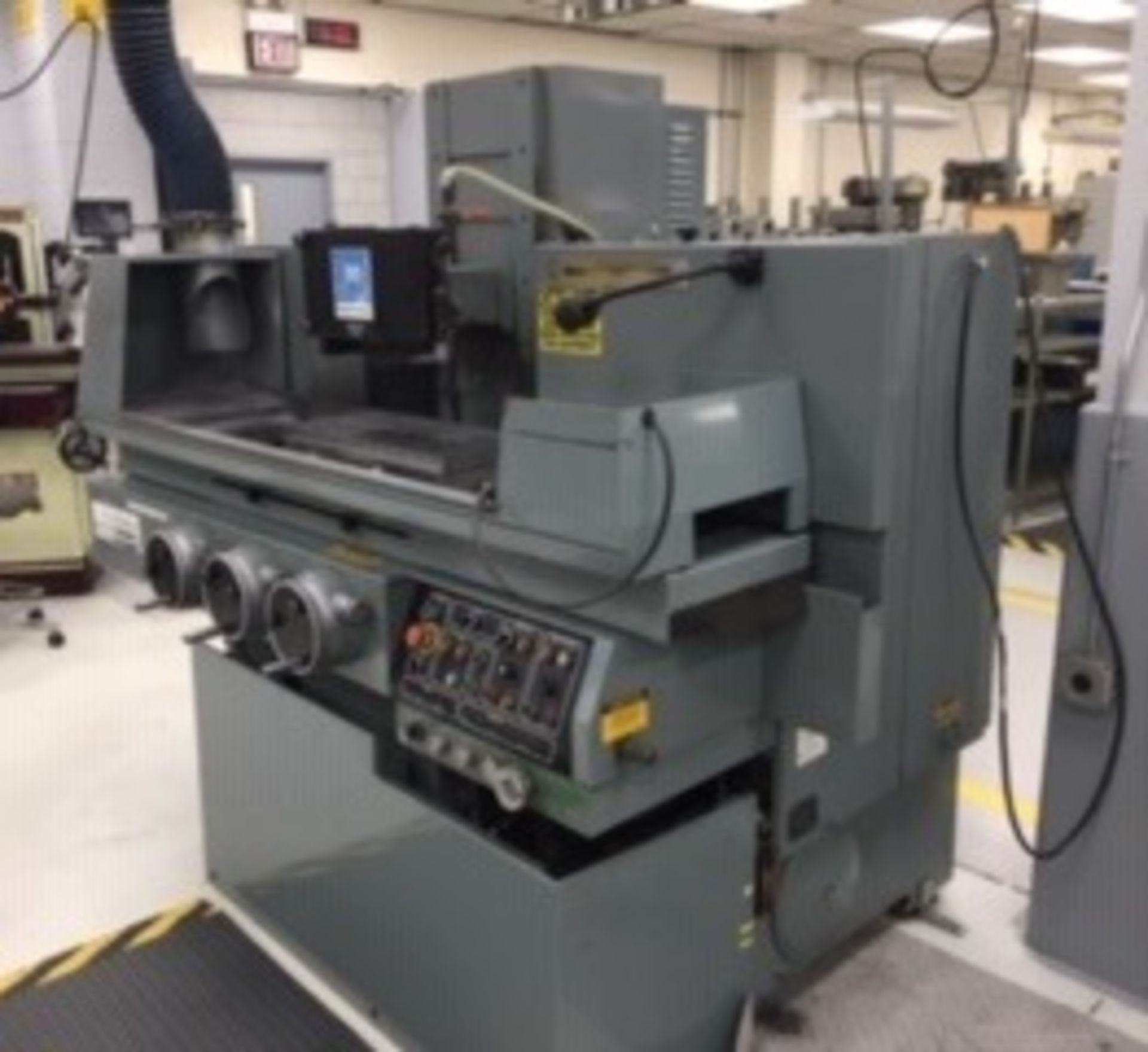 8" X 24" BROWN & SHARP MODEL #824 TECHMASTER HORIZONTAL SURFACE GRINDER: