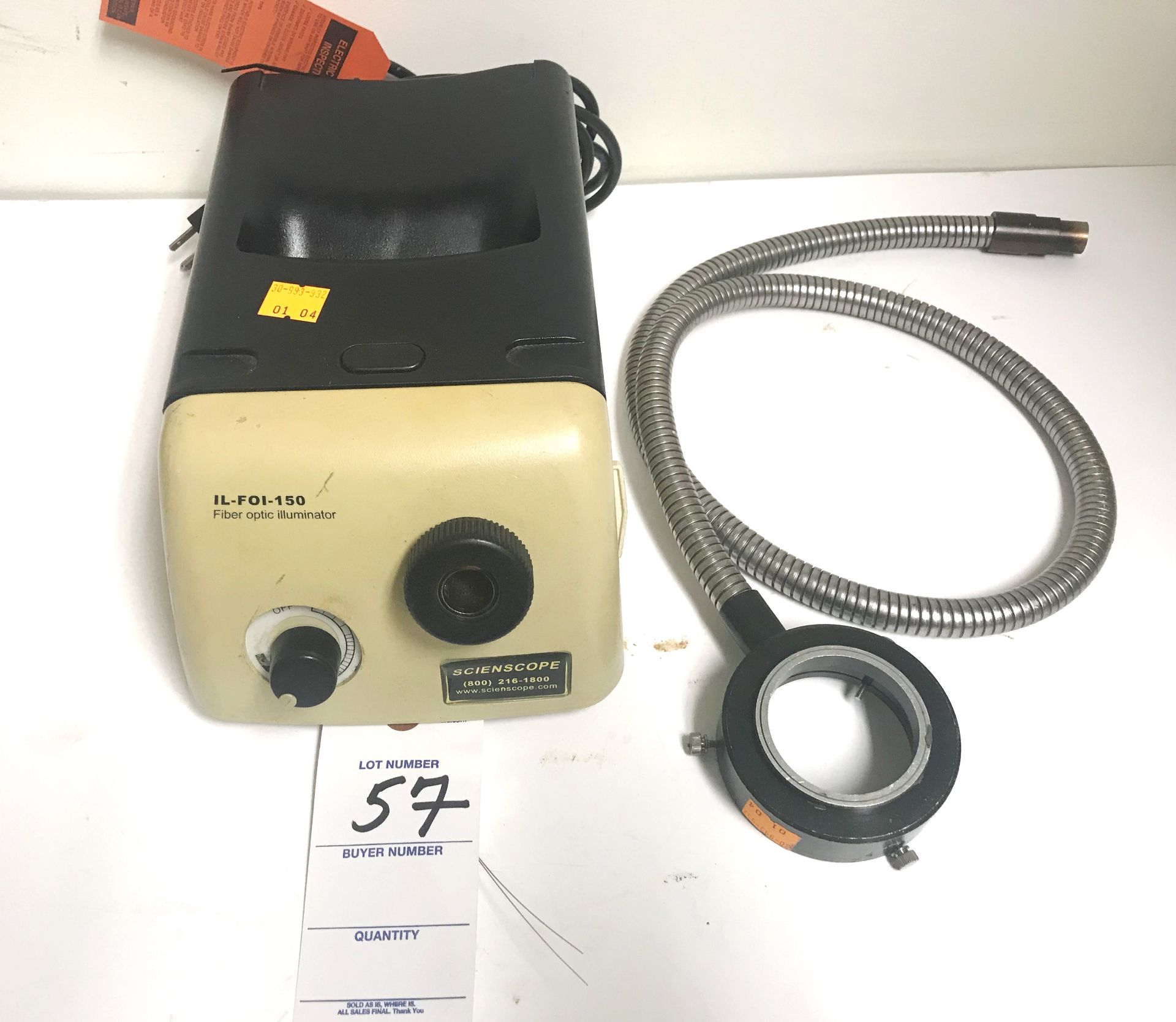 Science Scope Mod. IL-FOL-150 Fiber Optic Illuminator - 120V