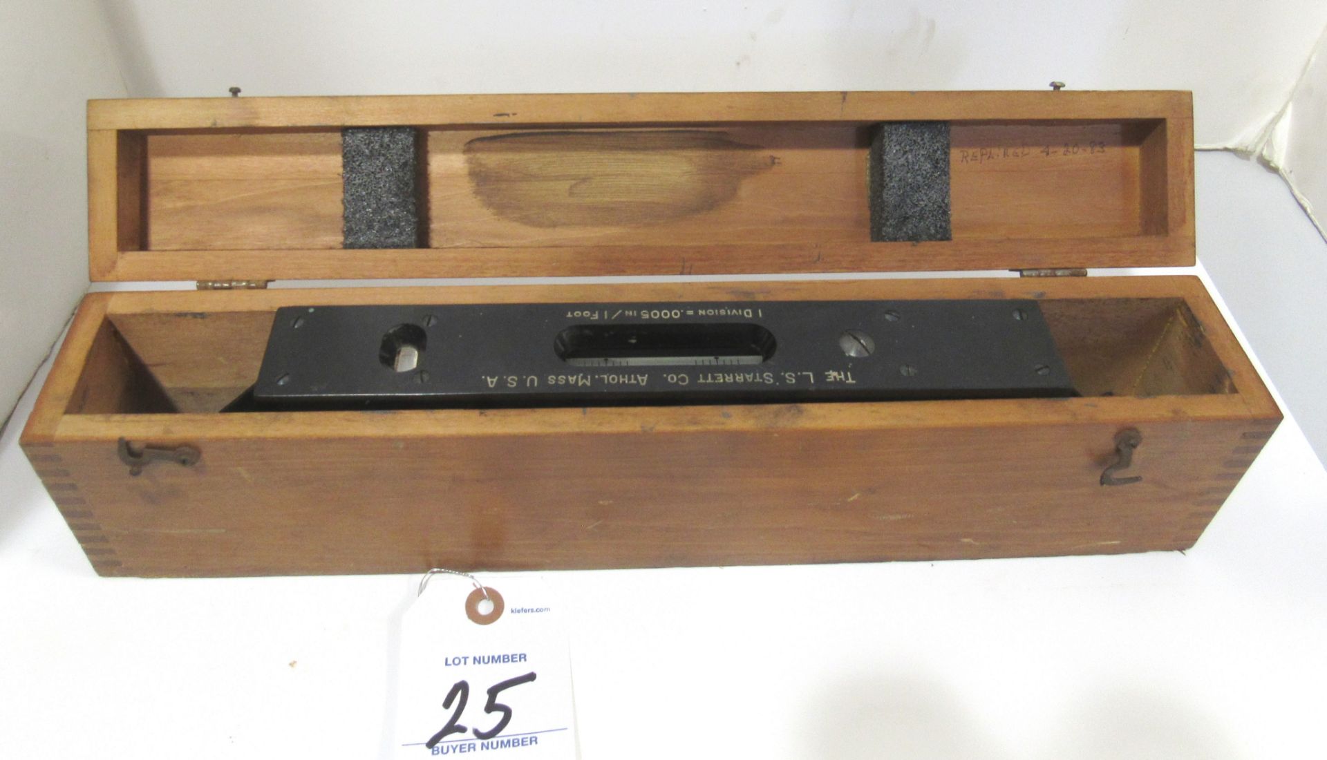 12" Starrett Precision Level