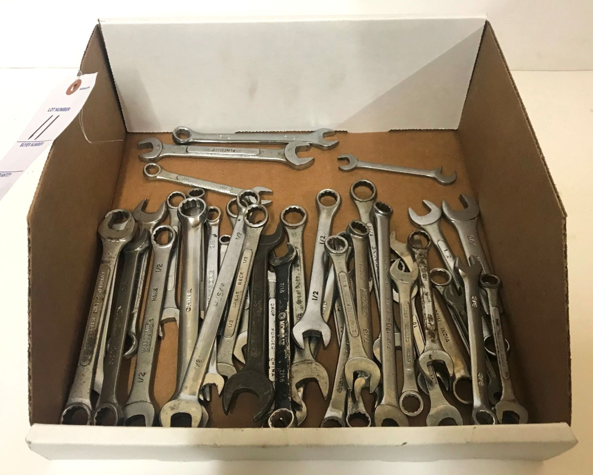 (40) Assorted Wrenches