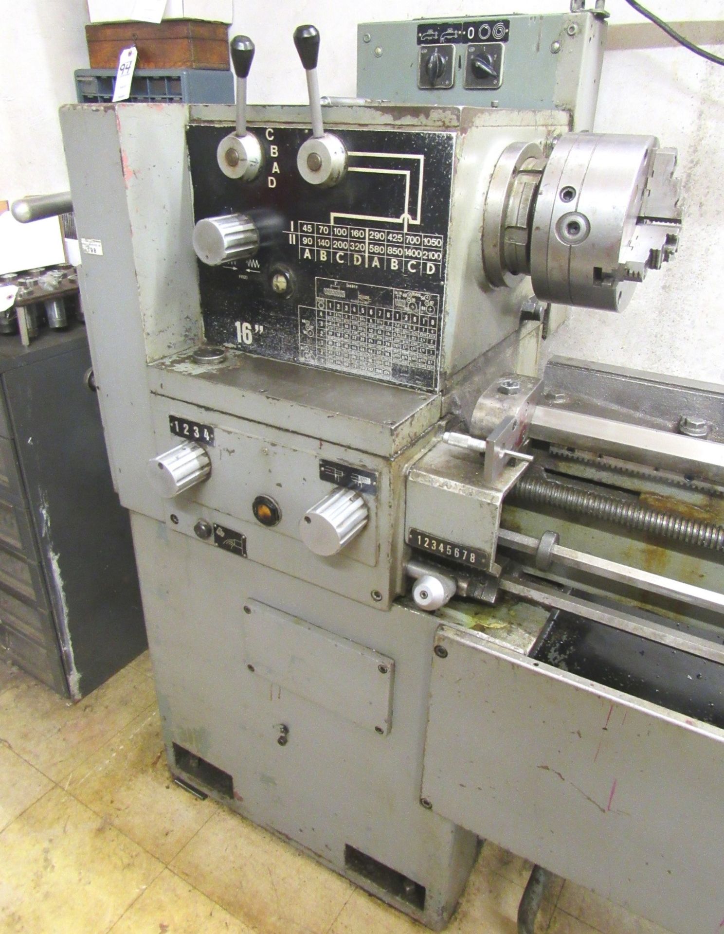 Republic 16"/22" x 60" Geared Head Lathe - Image 2 of 8