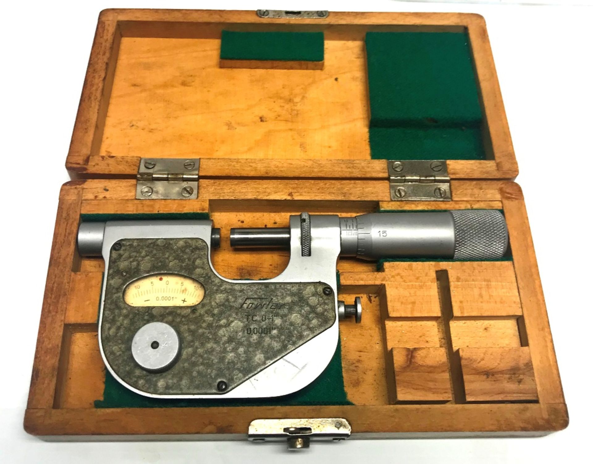 Fowler 0-1" Indicating Micrometer