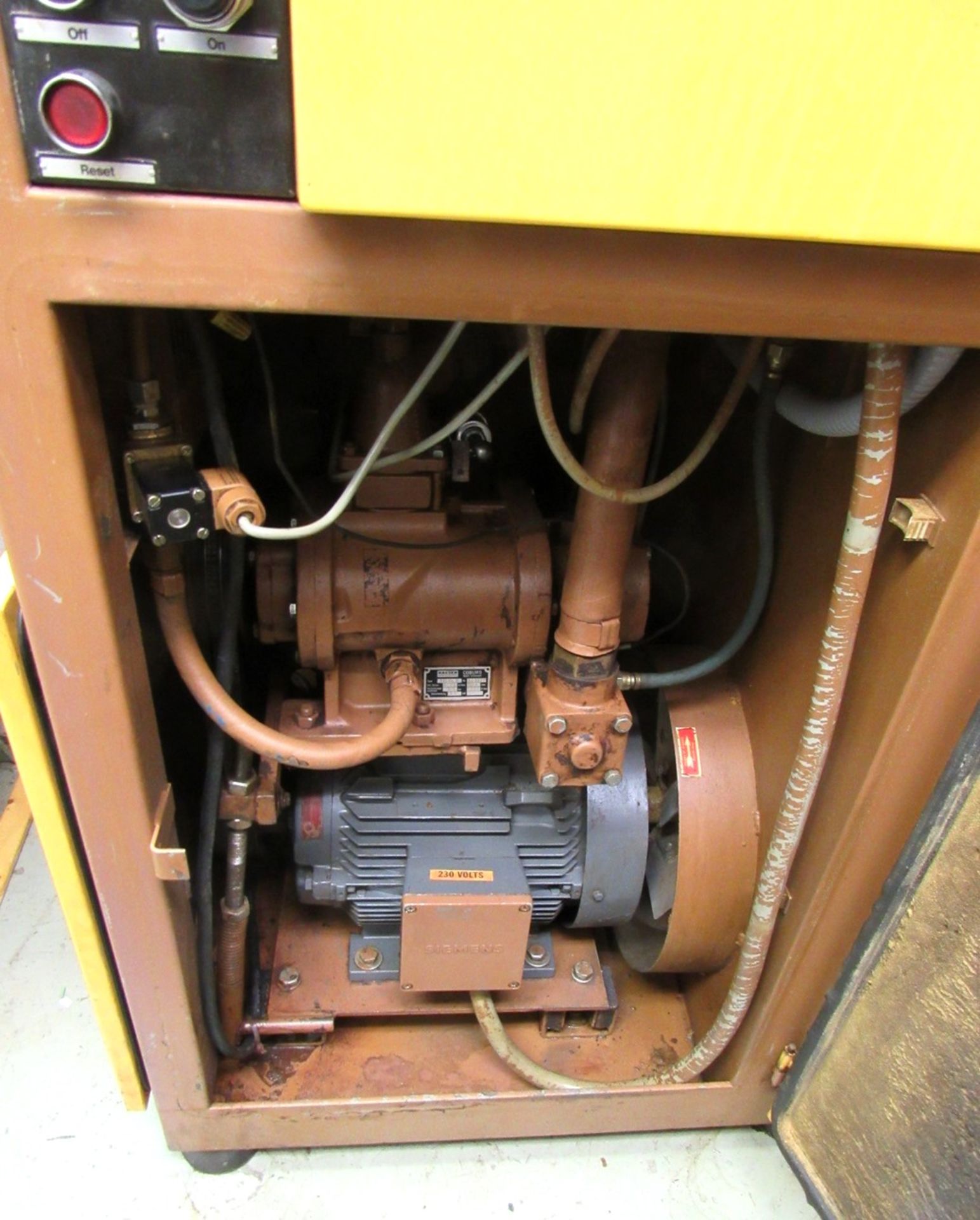 Kaeser Type SK18 15HP Rotary Screw Air Compressor - S/N 185077 ,110 PSIG, 68 CFM, 208/3/60 - Image 2 of 4