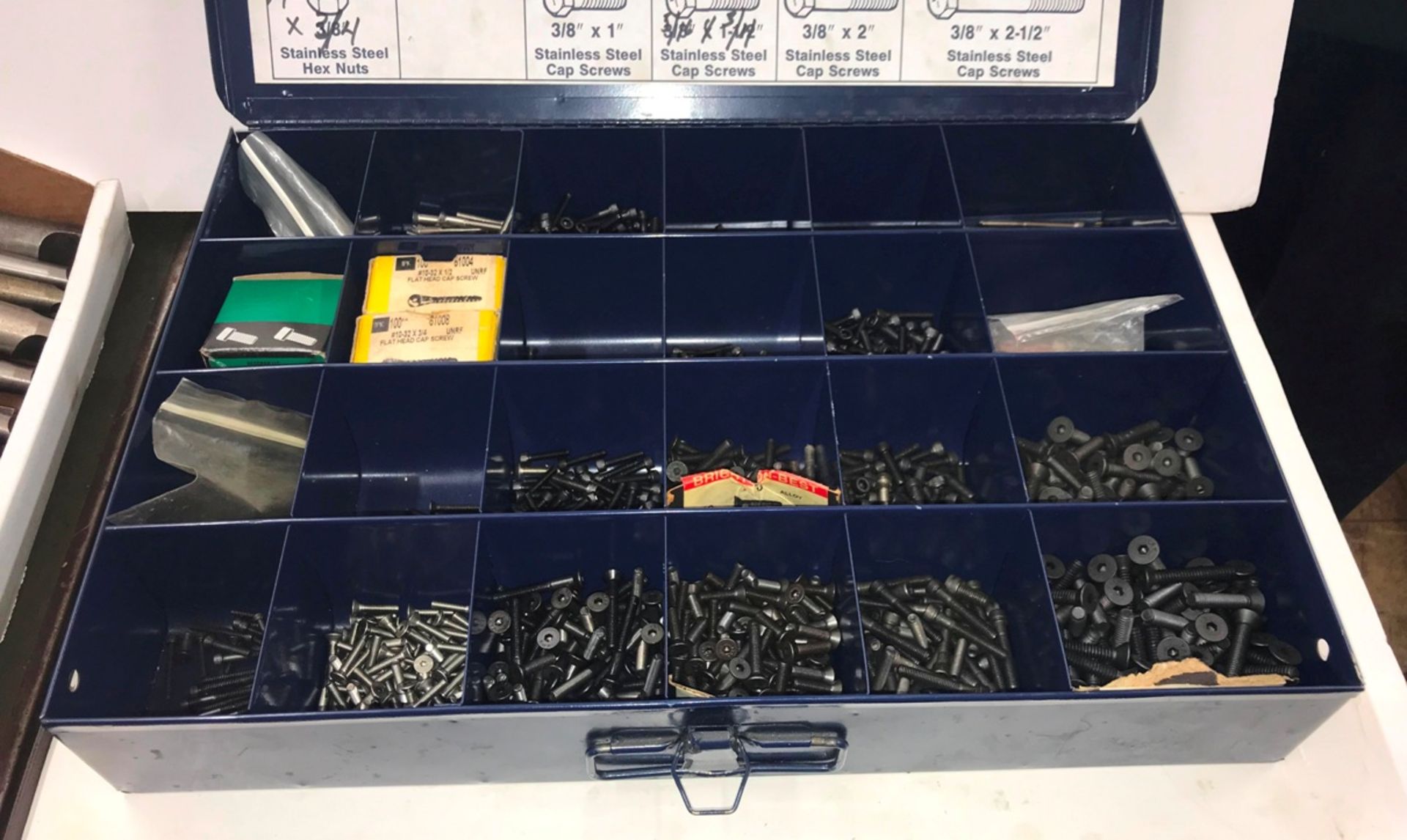 (2) Assorted Fastener Hardware Containers - Image 2 of 2