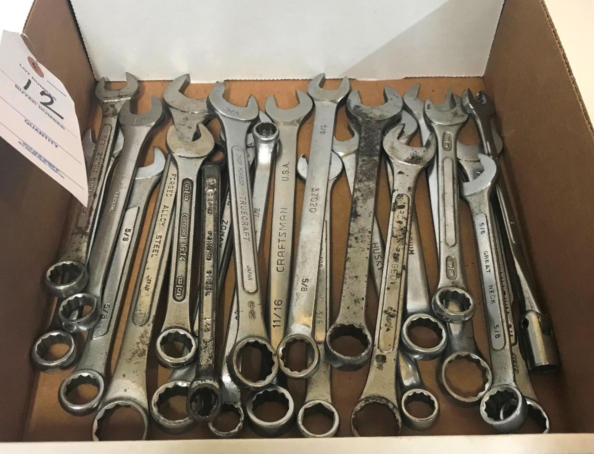 (25) Assorted Wrenches