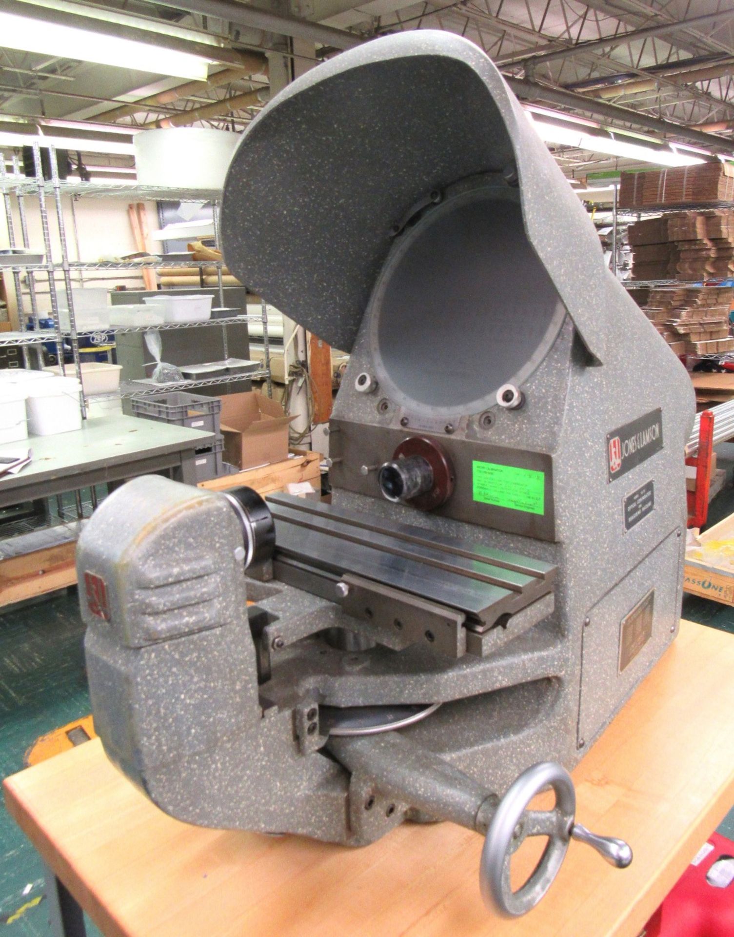 10" Jones & Lamson TC-10 Bench Type Optical Comparator - Image 2 of 2