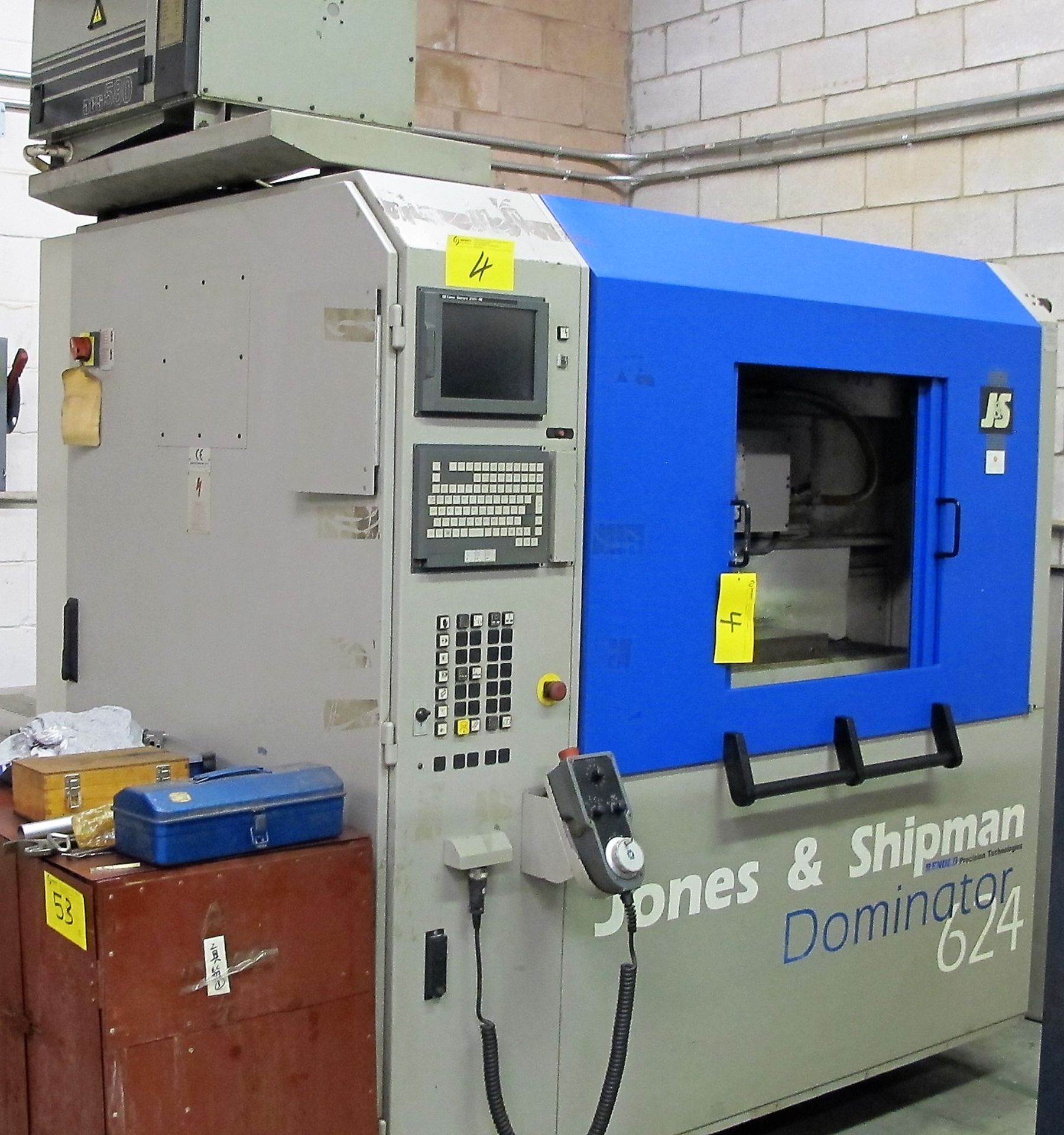 JONES & SHIPMAN Dominator 624 CNC 4-Axis Creep Feed Grinder, GE Fanuc Series 210i-M Control