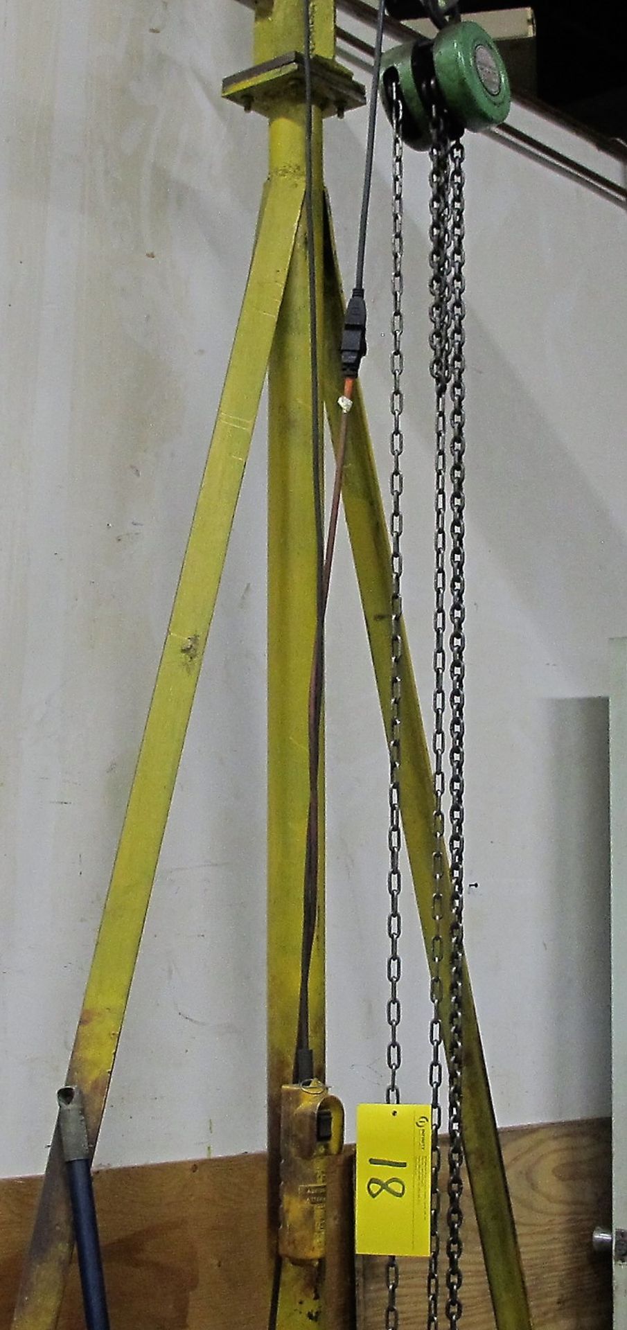 APPROX 14'L X 10'H PORTABLE GANTRY SYSTEM, 1 TON CAP - Image 2 of 3