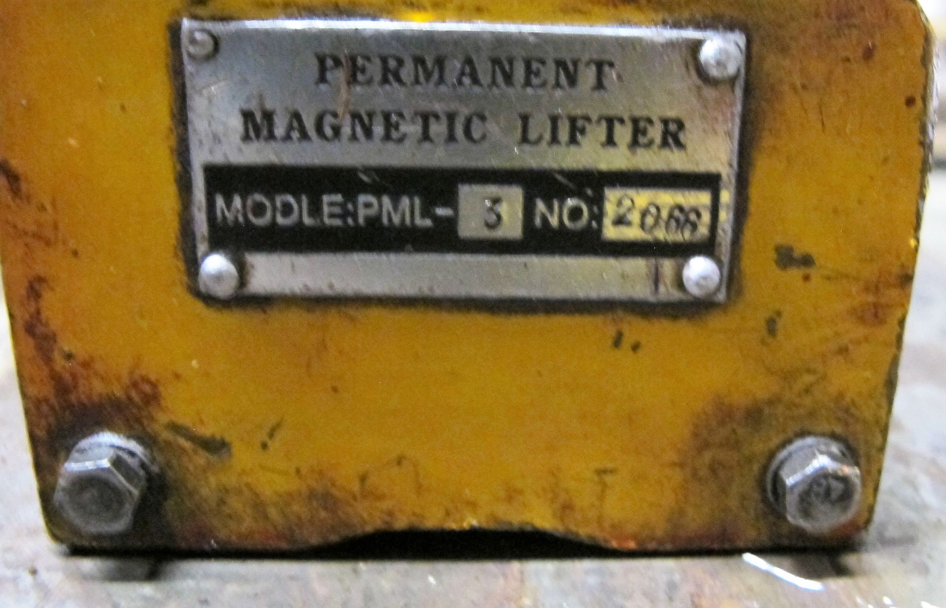 WEIKES PML-3, 300KG CAP LIFTING MAGNET - Image 2 of 2