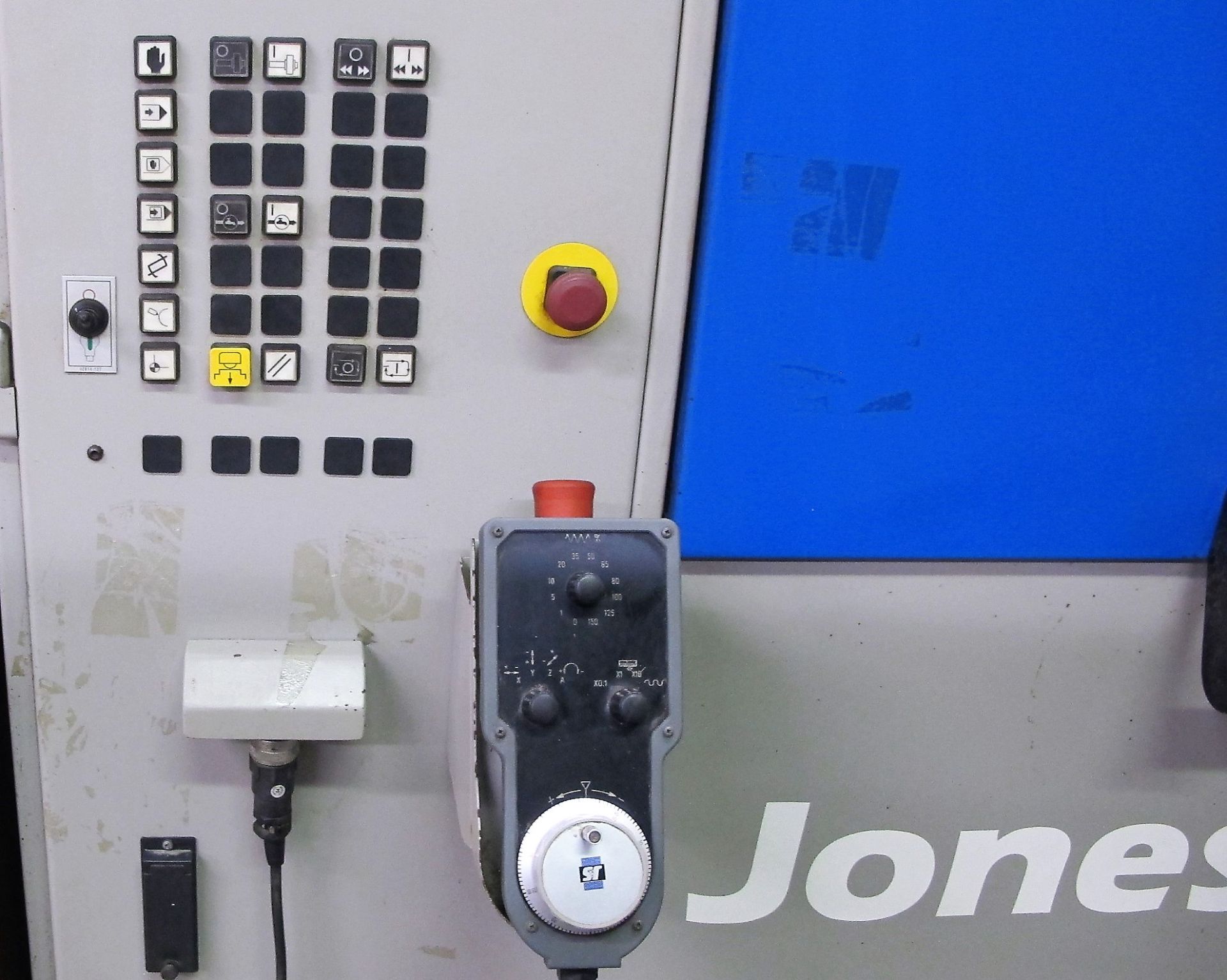 JONES & SHIPMAN Dominator 624 CNC 4-Axis Creep Feed Grinder, GE Fanuc Series 210i-M Control - Image 6 of 13