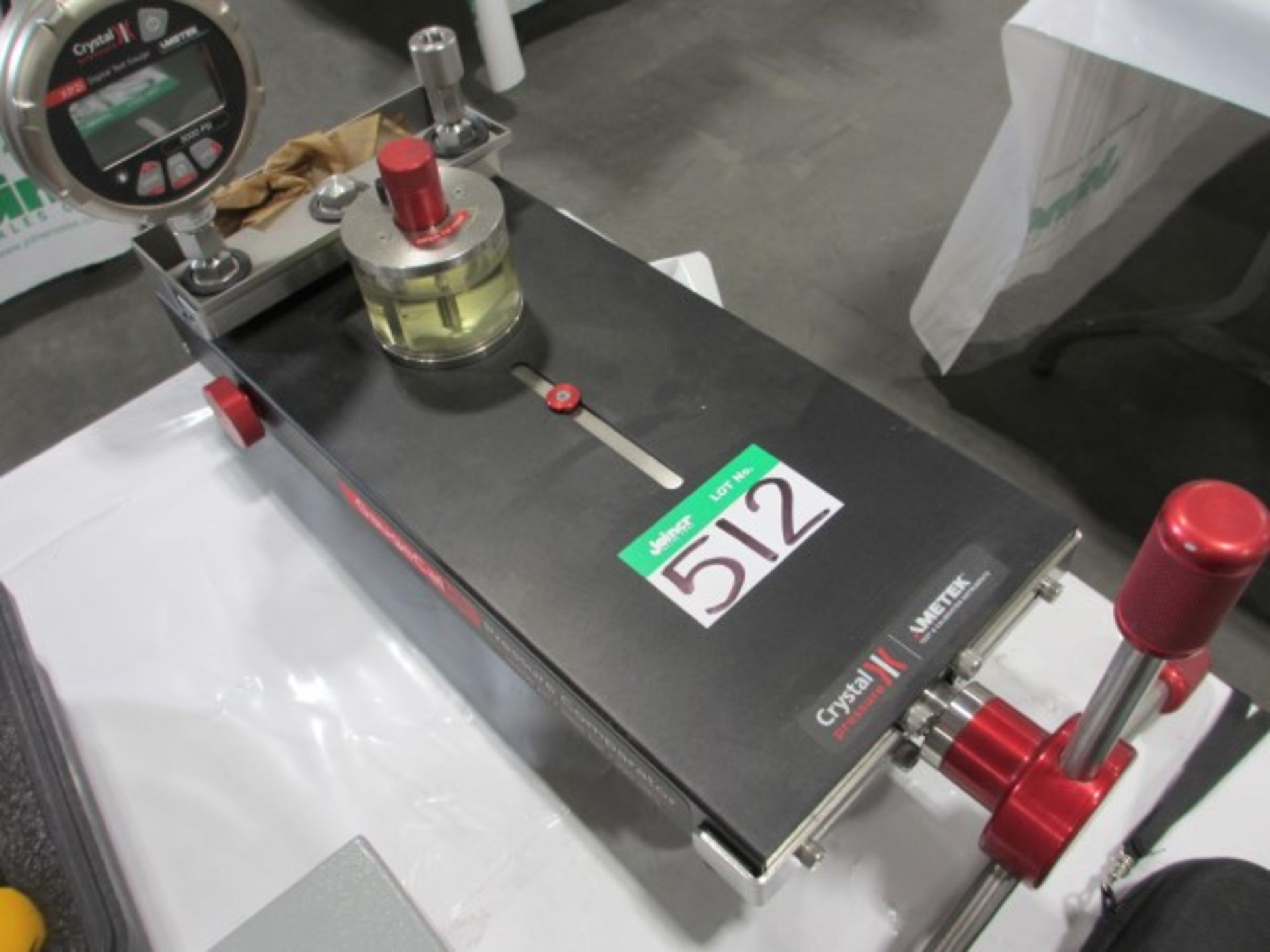 L2: CRYSTAL GUAGE CAL HP PRESSURE COMPARATOR, 15000 PSI/1000 BAR