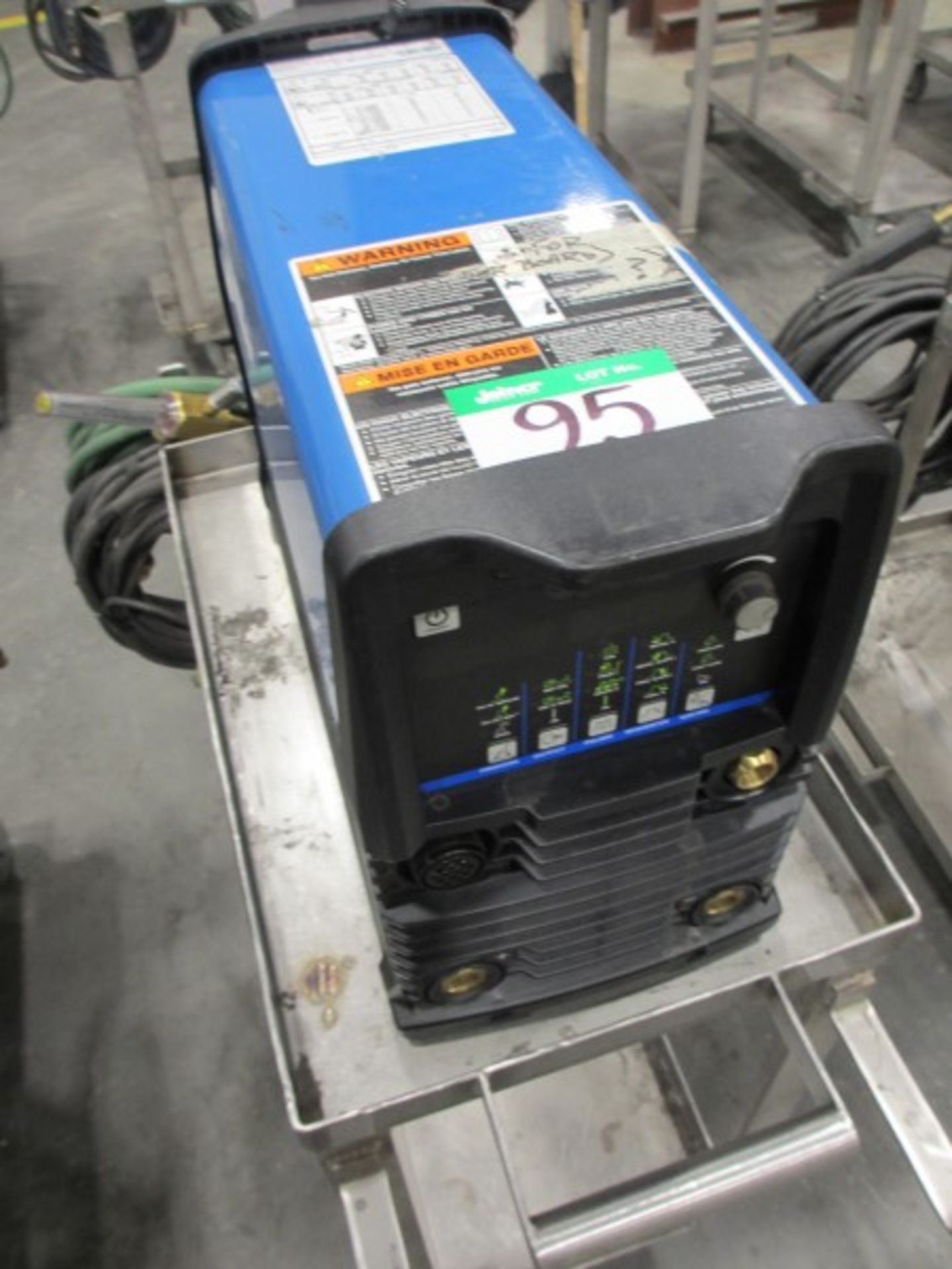 L2: MILLER MAXSTAR 210 TIG WELDER W/CART