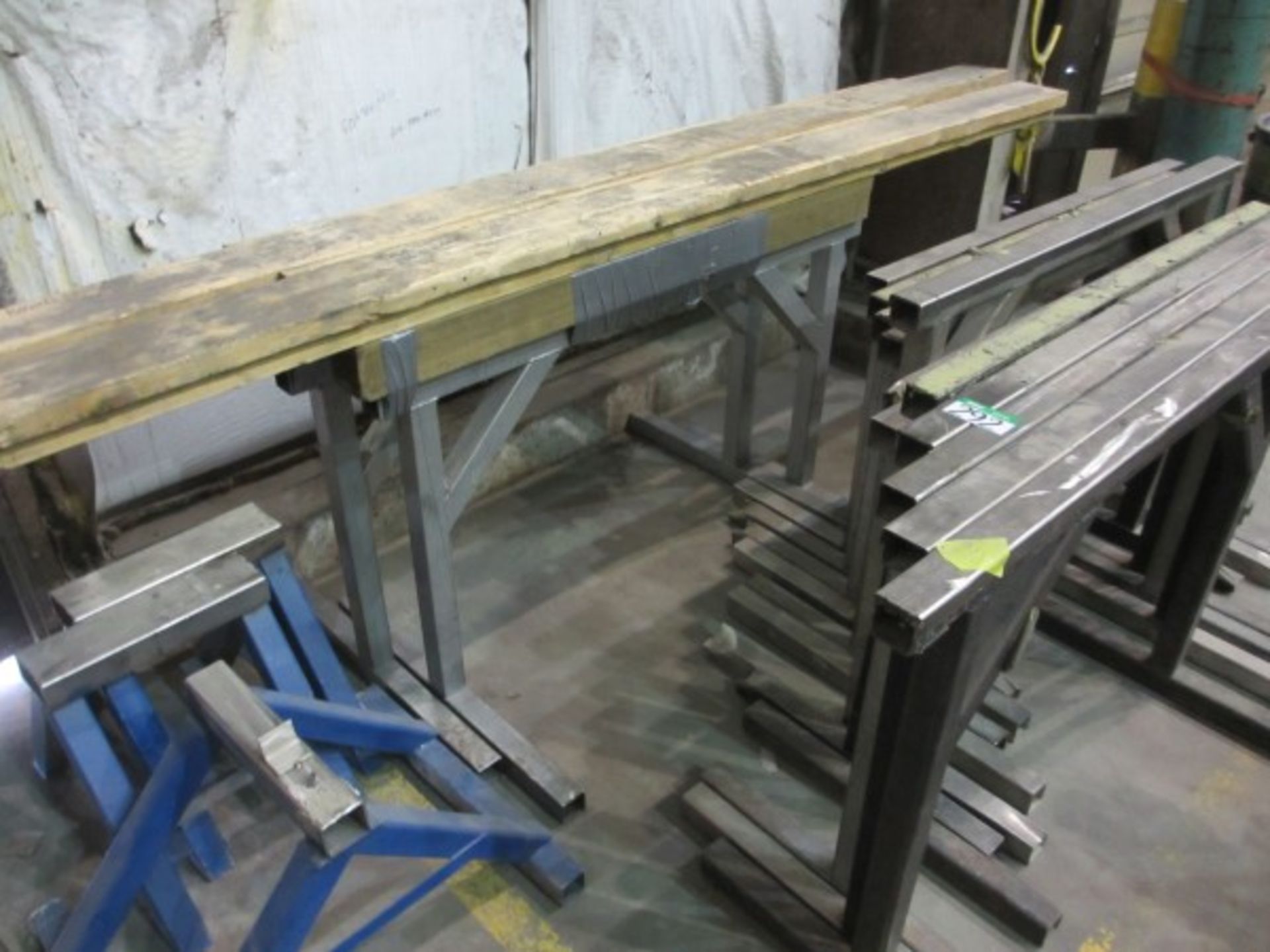 L1: LOT OF ASST’D SS STEEL SAWHORSES