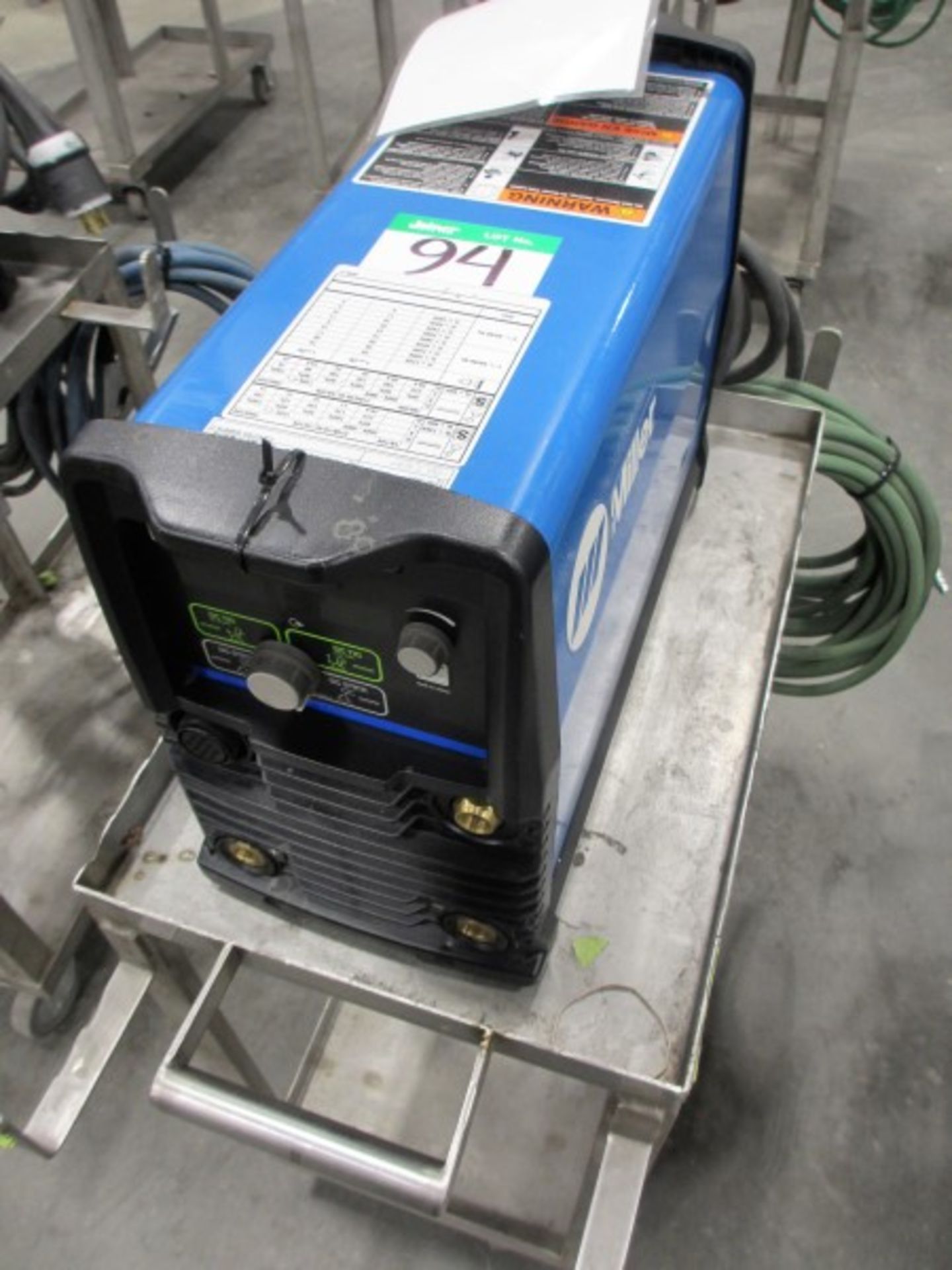 L2: MILLER MAXSTAR 210 TIG WELDER W/CART