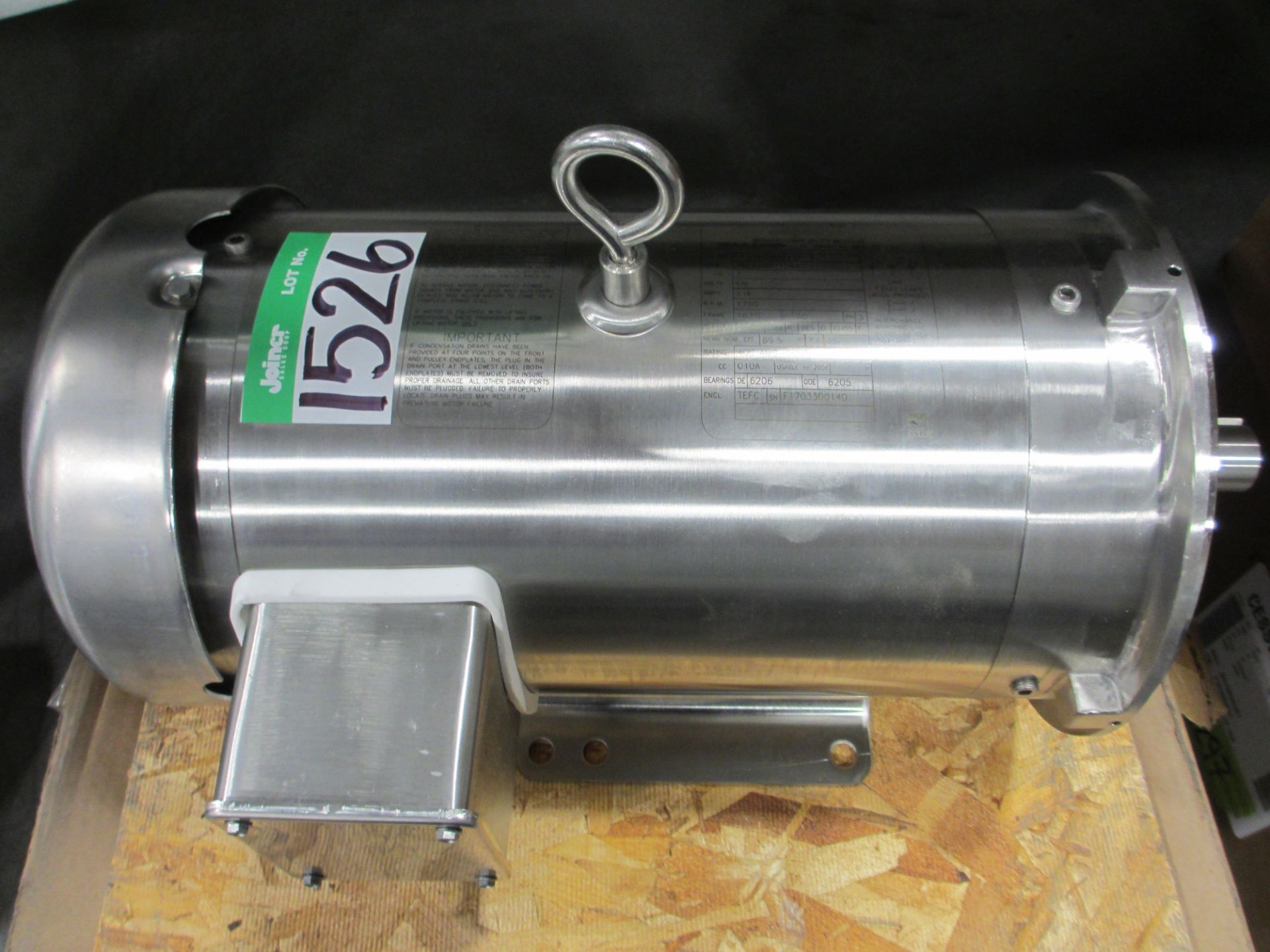 L2: BALDOR SS ELECTRIC MOTOR 3HP/575