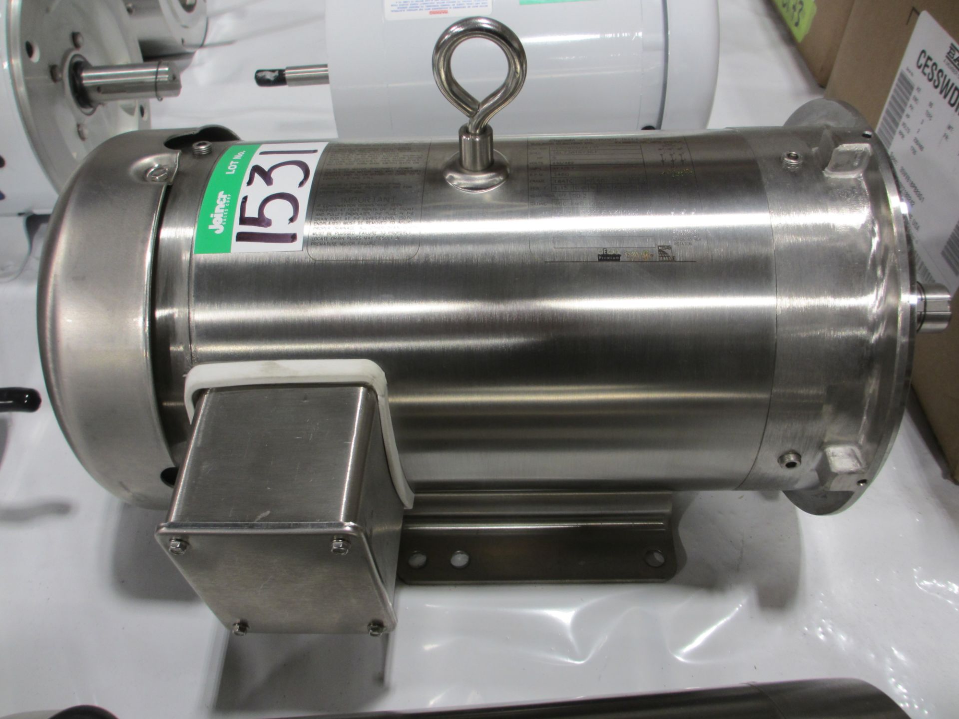 L2: BALDOR SS ELECTRIC MOTOR 5HP/460V