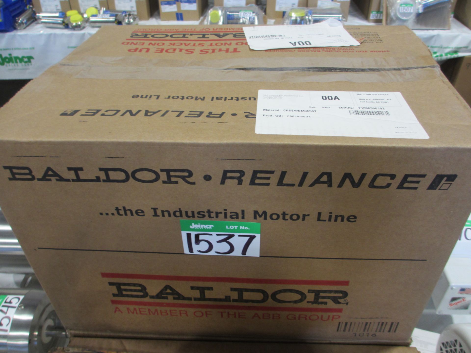 L2: BALDOR SS ELECTRIC MOTOR, 2 HP/208-230/460V