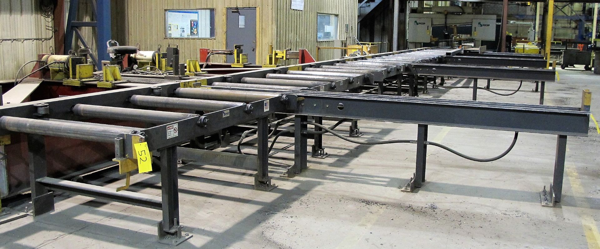 2009 FICEP BEAM DRILL LINE CONSISTING OF: FICEP 1001 DFB BEAM DRILL, S/N 32133, TANDEM CNC/PLC - Image 26 of 29