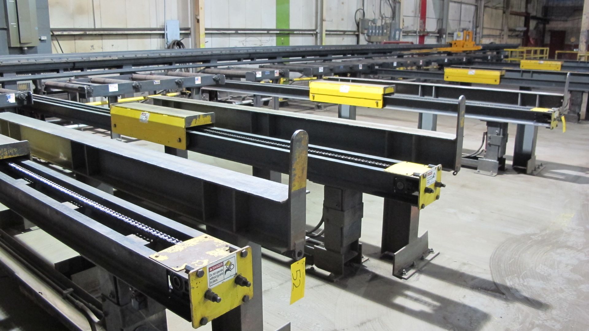 2009 FICEP BEAM DRILL LINE CONSISTING OF: FICEP 1001 DFB BEAM DRILL, S/N 32133, TANDEM CNC/PLC - Image 9 of 29