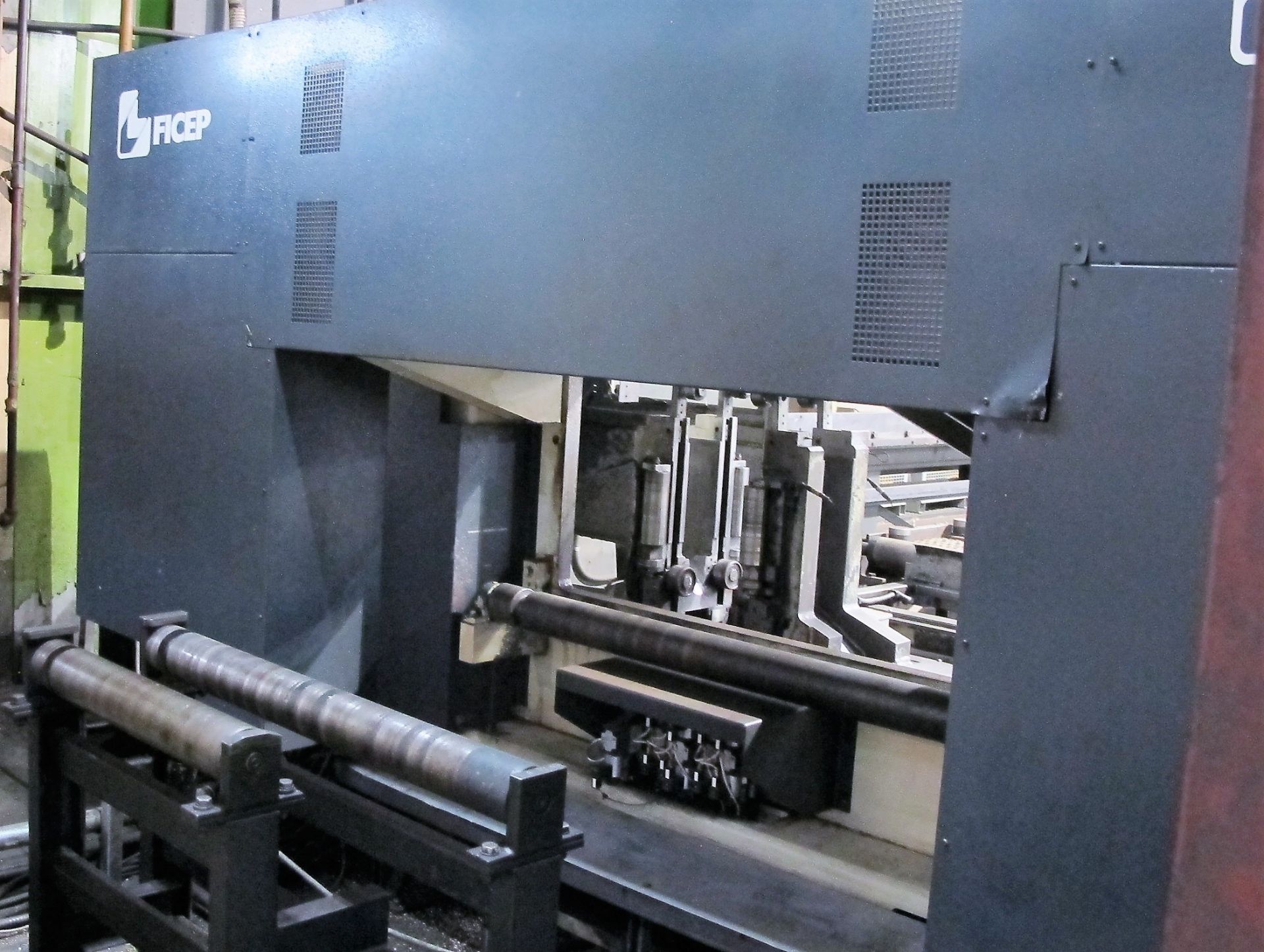 2009 FICEP BEAM DRILL LINE CONSISTING OF: FICEP 1001 DFB BEAM DRILL, S/N 32133, TANDEM CNC/PLC - Image 18 of 29