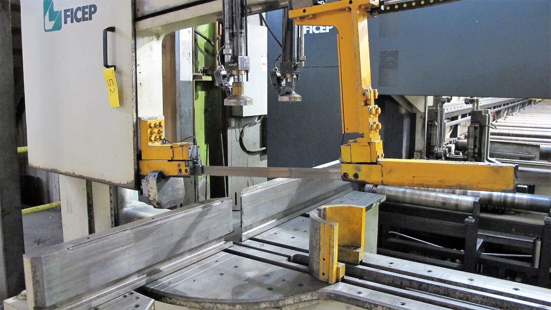 2009 FICEP BEAM DRILL LINE CONSISTING OF: FICEP 1001 DFB BEAM DRILL, S/N 32133, TANDEM CNC/PLC - Image 23 of 29