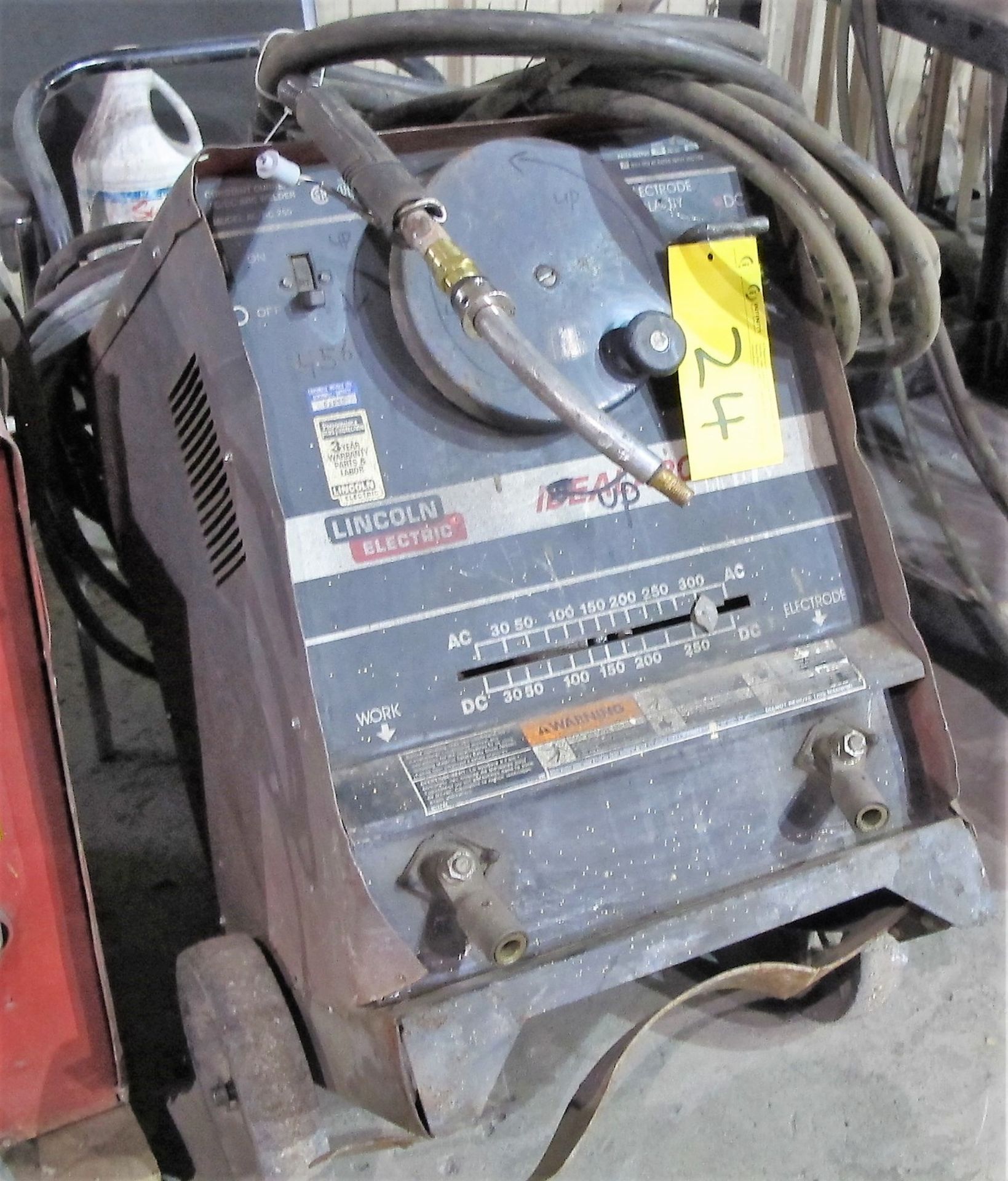 LINCOLN ELECTRIC IDEALARCH 250 MIG WELDER W/ CABLES & CART - Image 2 of 3