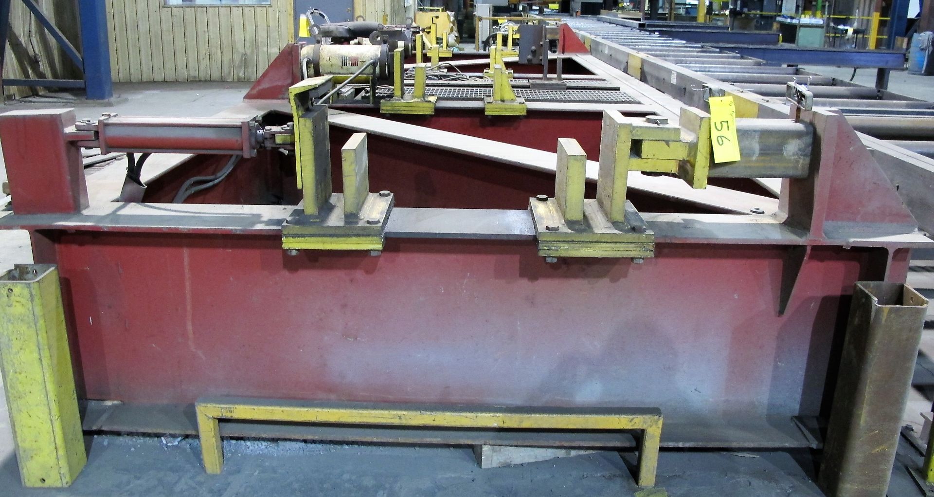 HYDRAULIC CAMBERING & BEAM STRAIGHTENING MACHINE, 30 TON CAPACITY, APPROX. 23-1/2'L X 9'W W/ (2) - Image 6 of 7