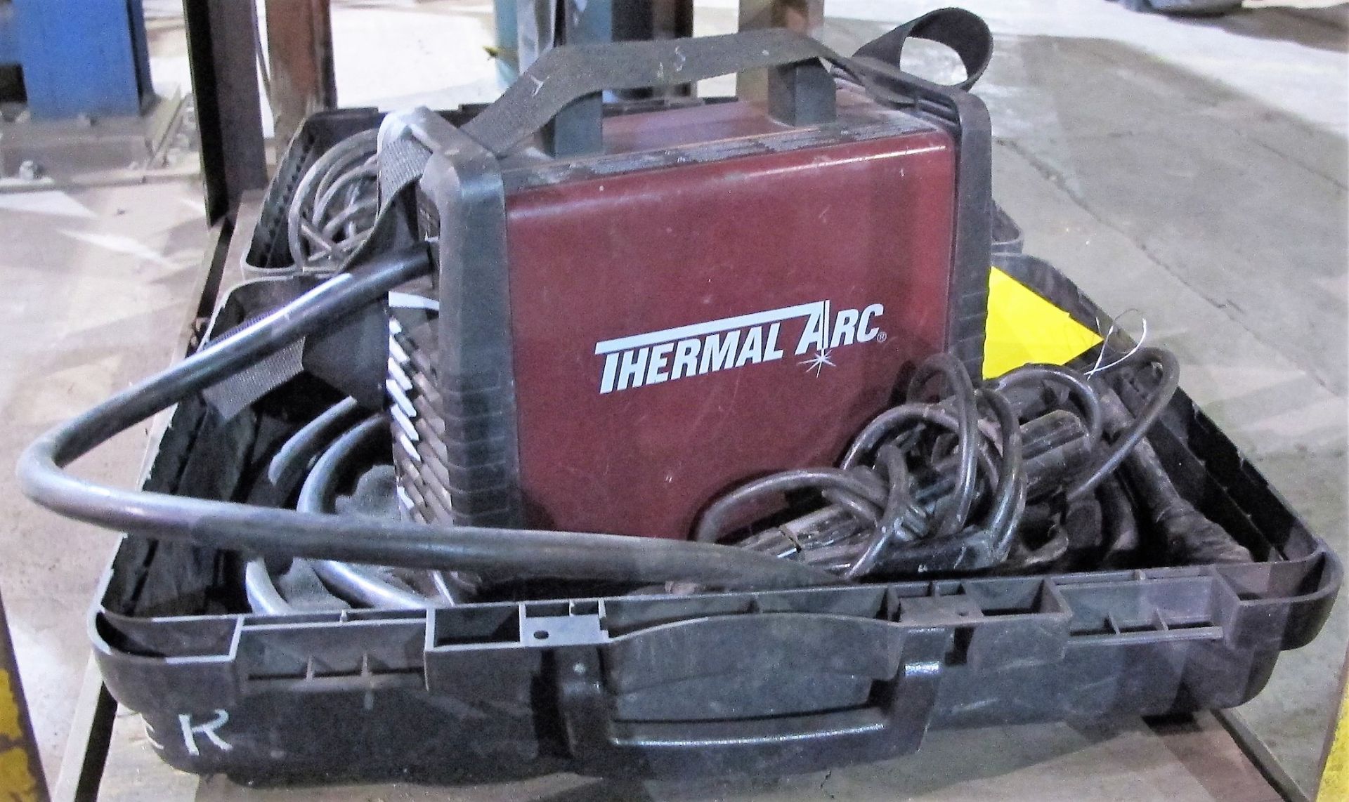 THERMAL ARC 95S THERMAL ARC INVERTER ARC WELDER W/ CABLES, CASE