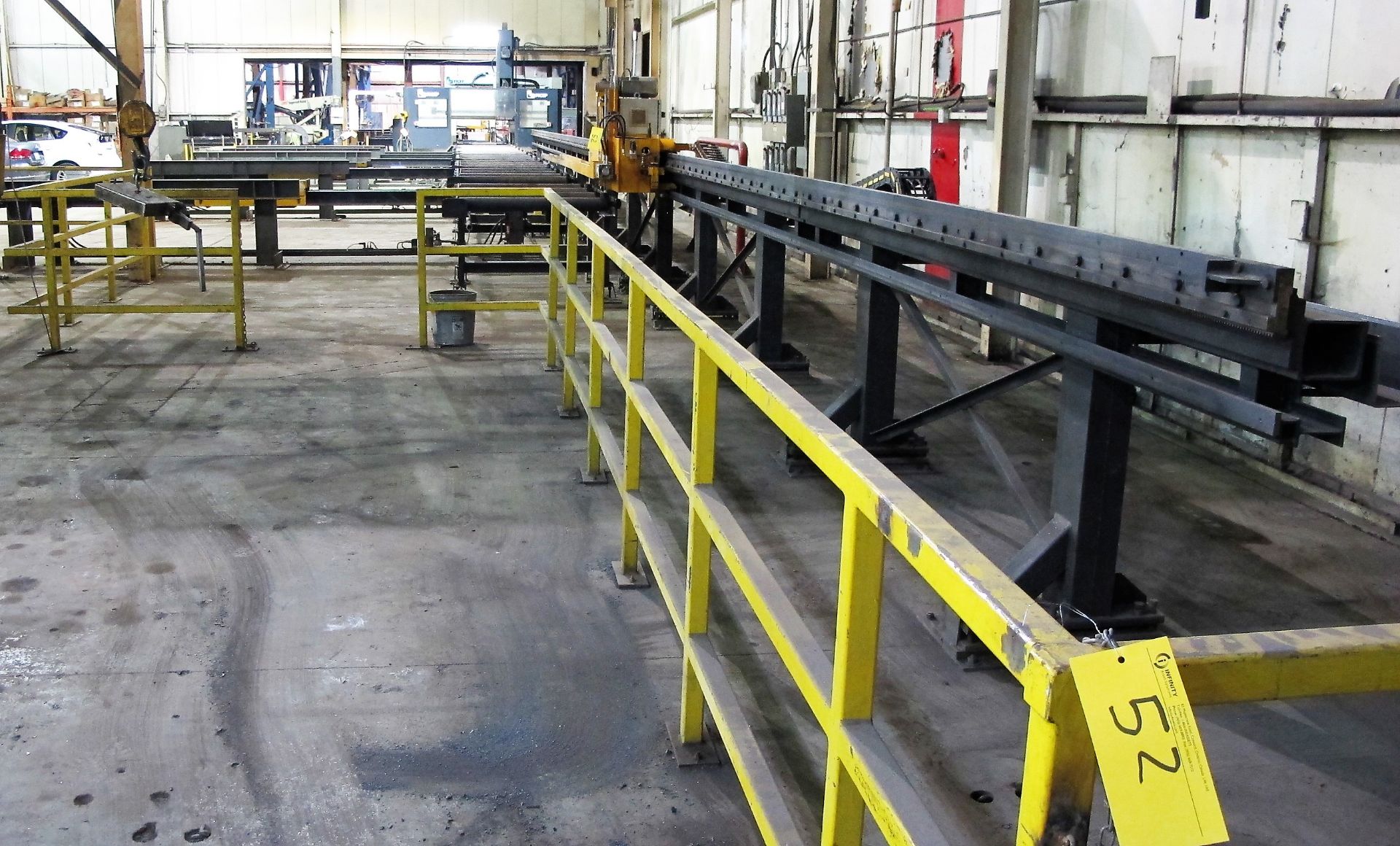 2009 FICEP BEAM DRILL LINE CONSISTING OF: FICEP 1001 DFB BEAM DRILL, S/N 32133, TANDEM CNC/PLC - Image 2 of 29