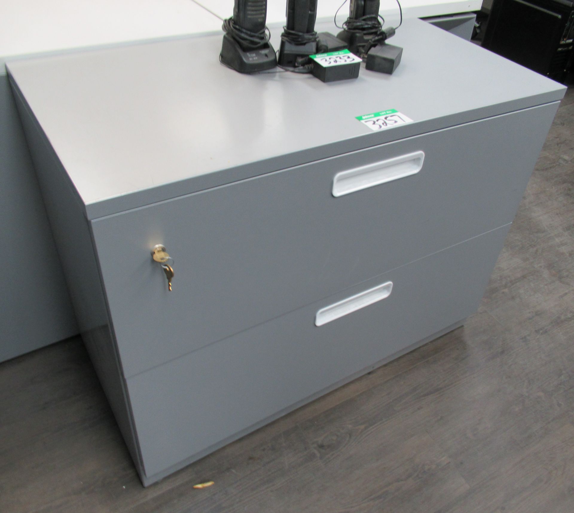 L2: 2 DRAWER LATERIAL FILLING CABINET