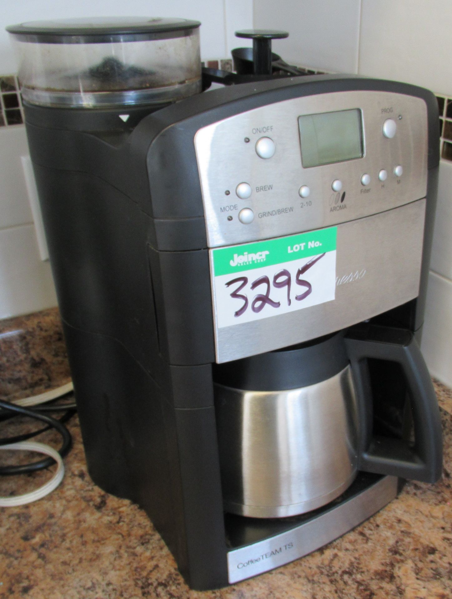 L2: CAPRESSO COFFEE MACHINE