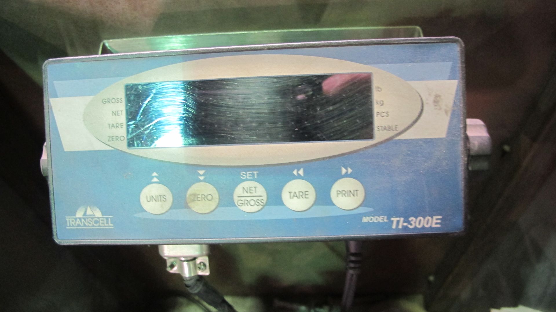 FORKLIFT SCALE W/ TRANSCELL TI-300E DRO - Image 2 of 3