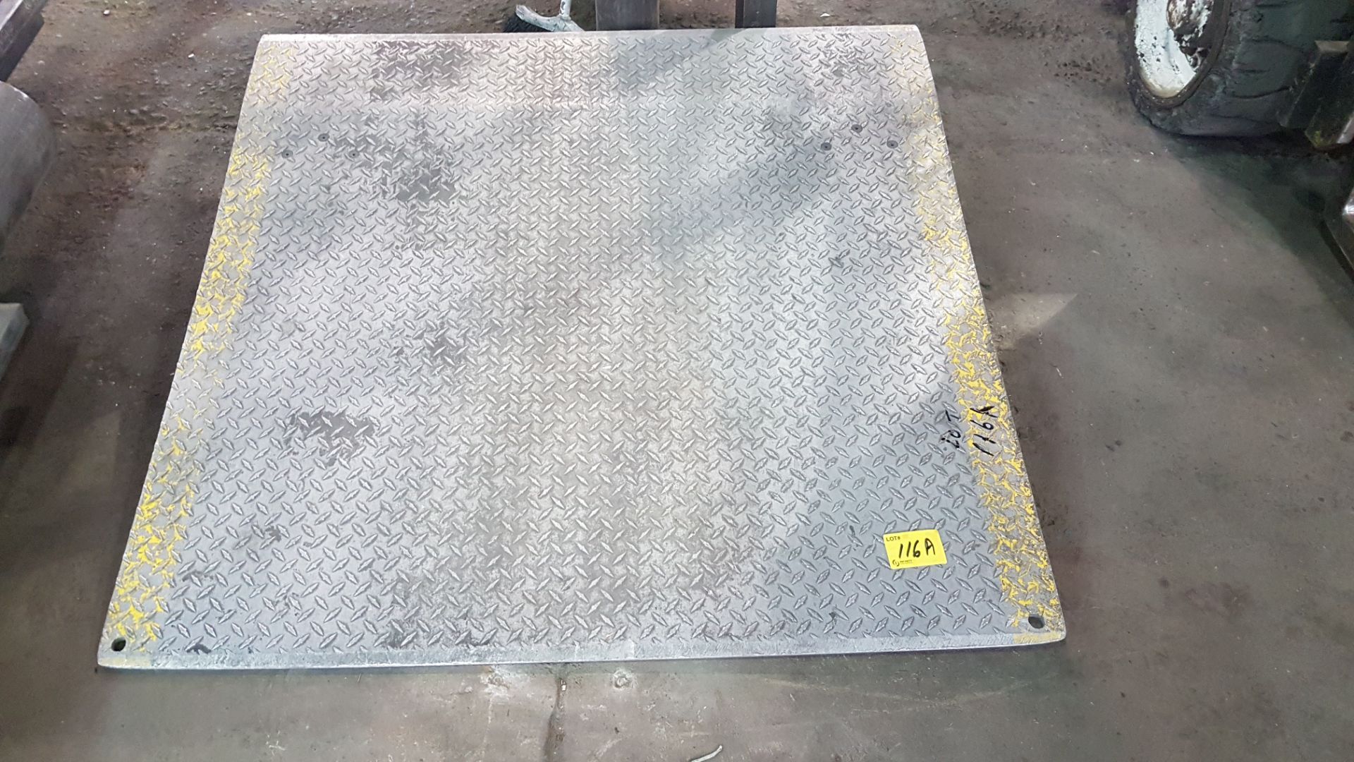 ALUMINUM DOCK PLATE