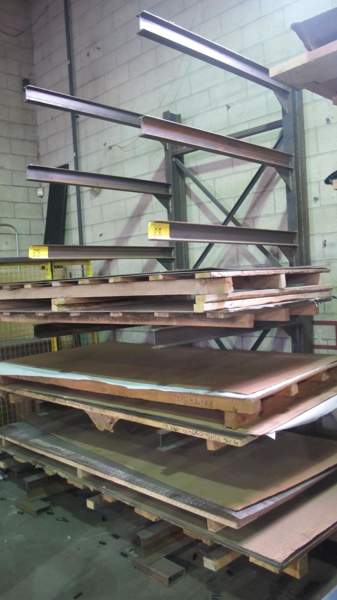 6-TIER METAL CANTILEVER RACK